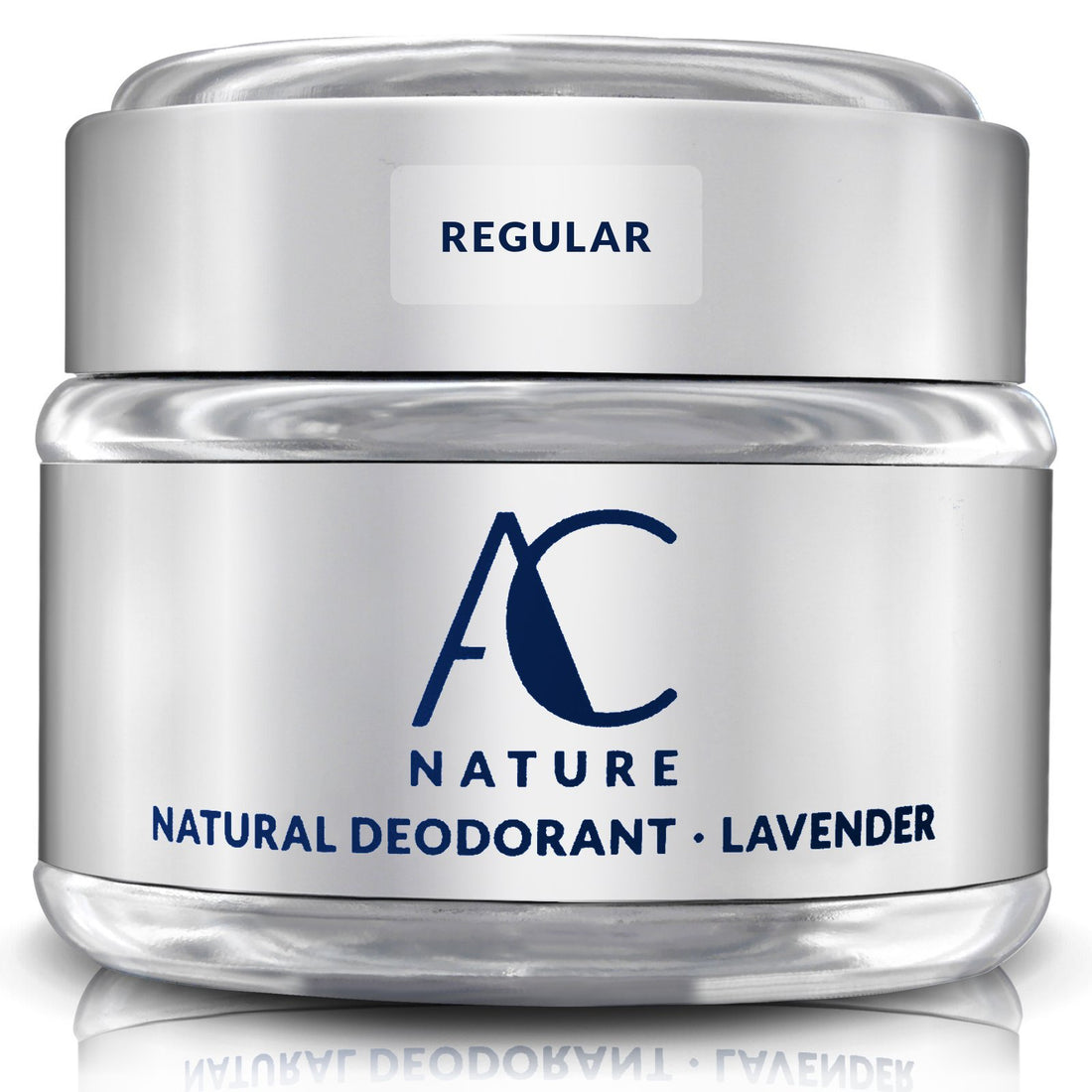 AC NATURE 100% Natural Lavender Deodorant Cream, Aluminum, Alcohol and Paraben Free, Scented with Organic Essential Oils for Women and Men, 2.2 oz.