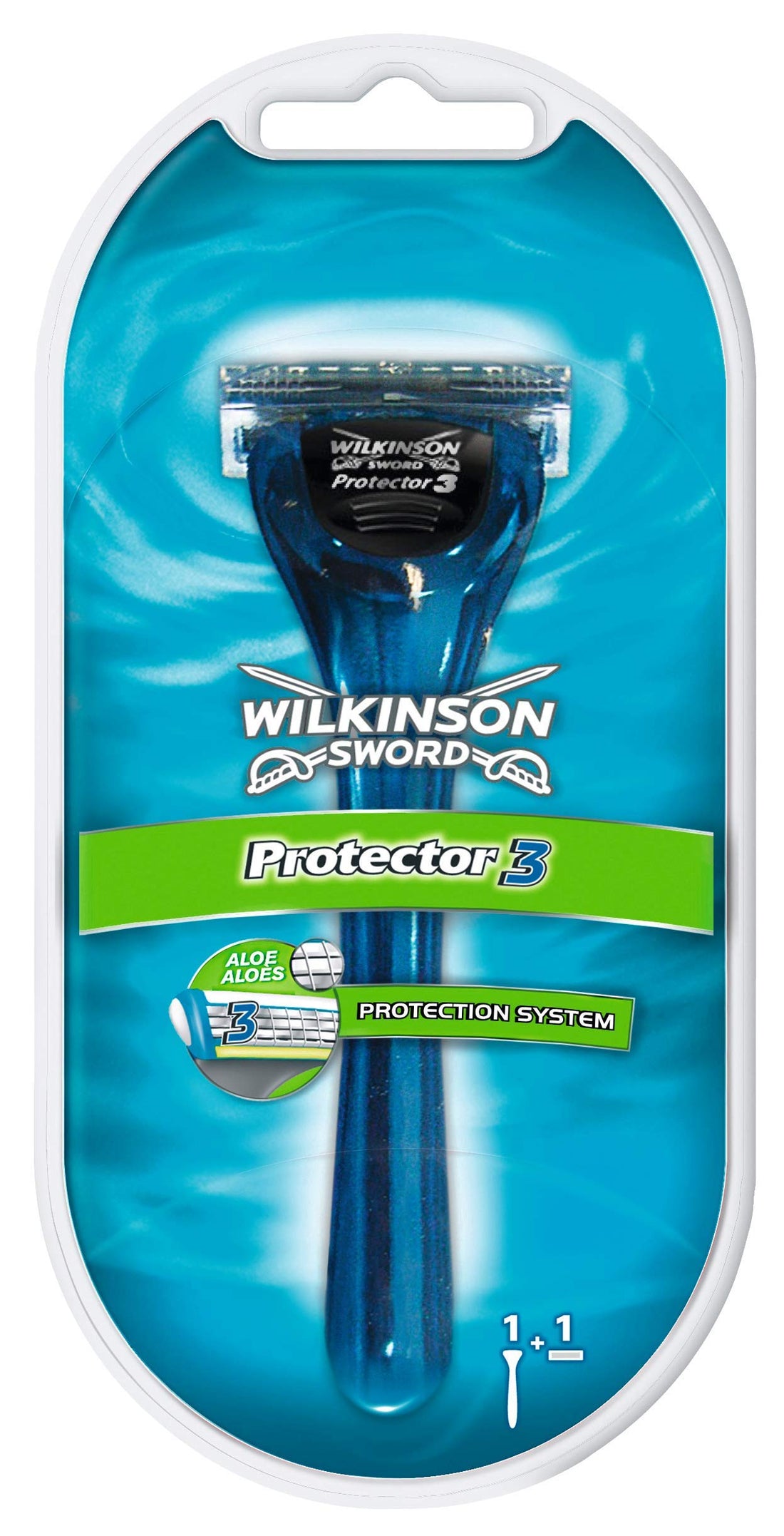 Wilkinson Protector 3 Razor With 1 Blade