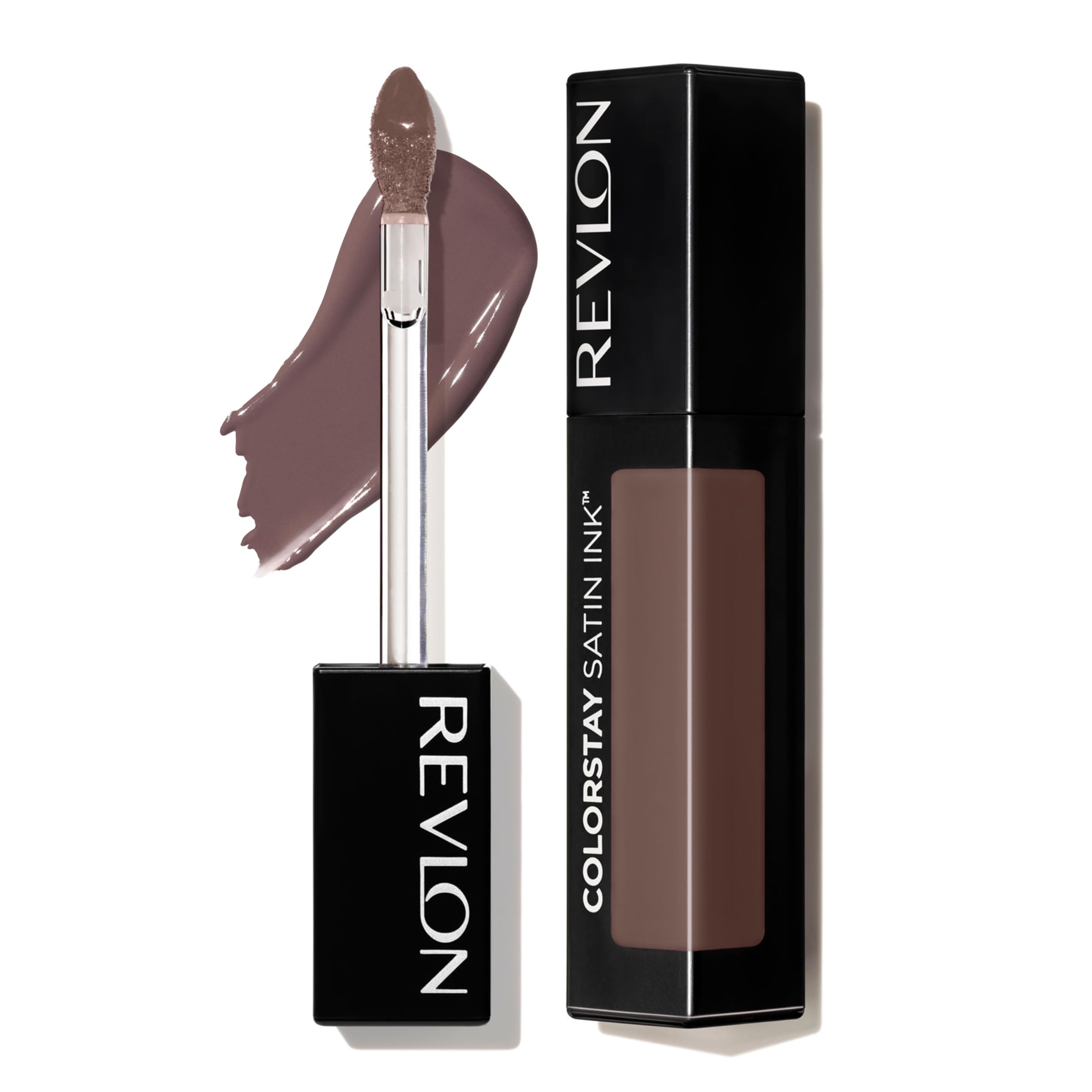 Revlon ColorStay Satin Ink Liquid Lipstick, Longwear Rich Lip Colors, Formulated with Black Currant Seed Oil, 024 Perfect Storm, 0.17 fl. oz.