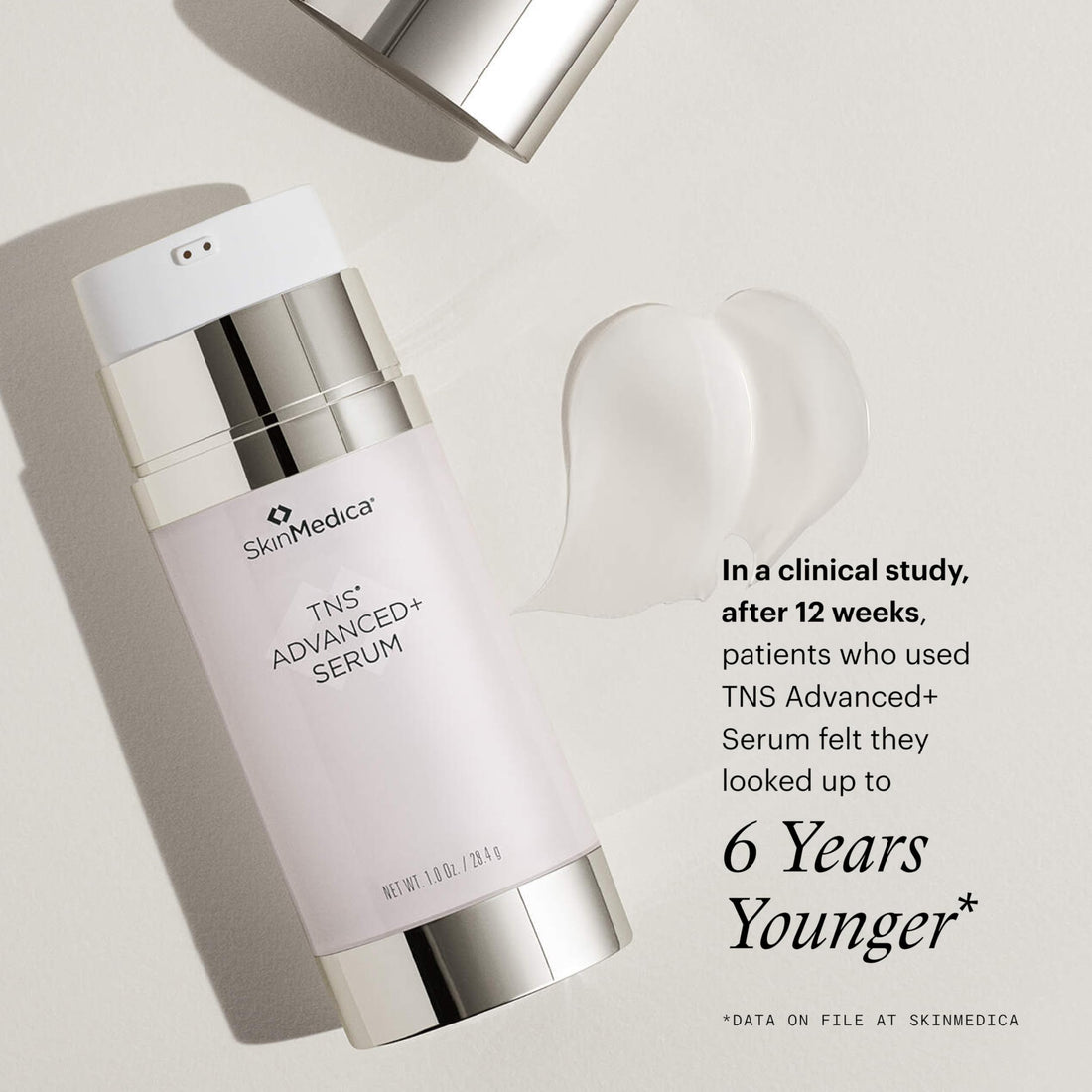 SkinMedica TNS Advanced+ Serum - Our Premium Facial Skin Care Product, the Secret to Flawless Skin. Age-Defying Face Serum for Women is Proven to Address Wrinkles and Fine Lines for Glowing Skin,1 Oz