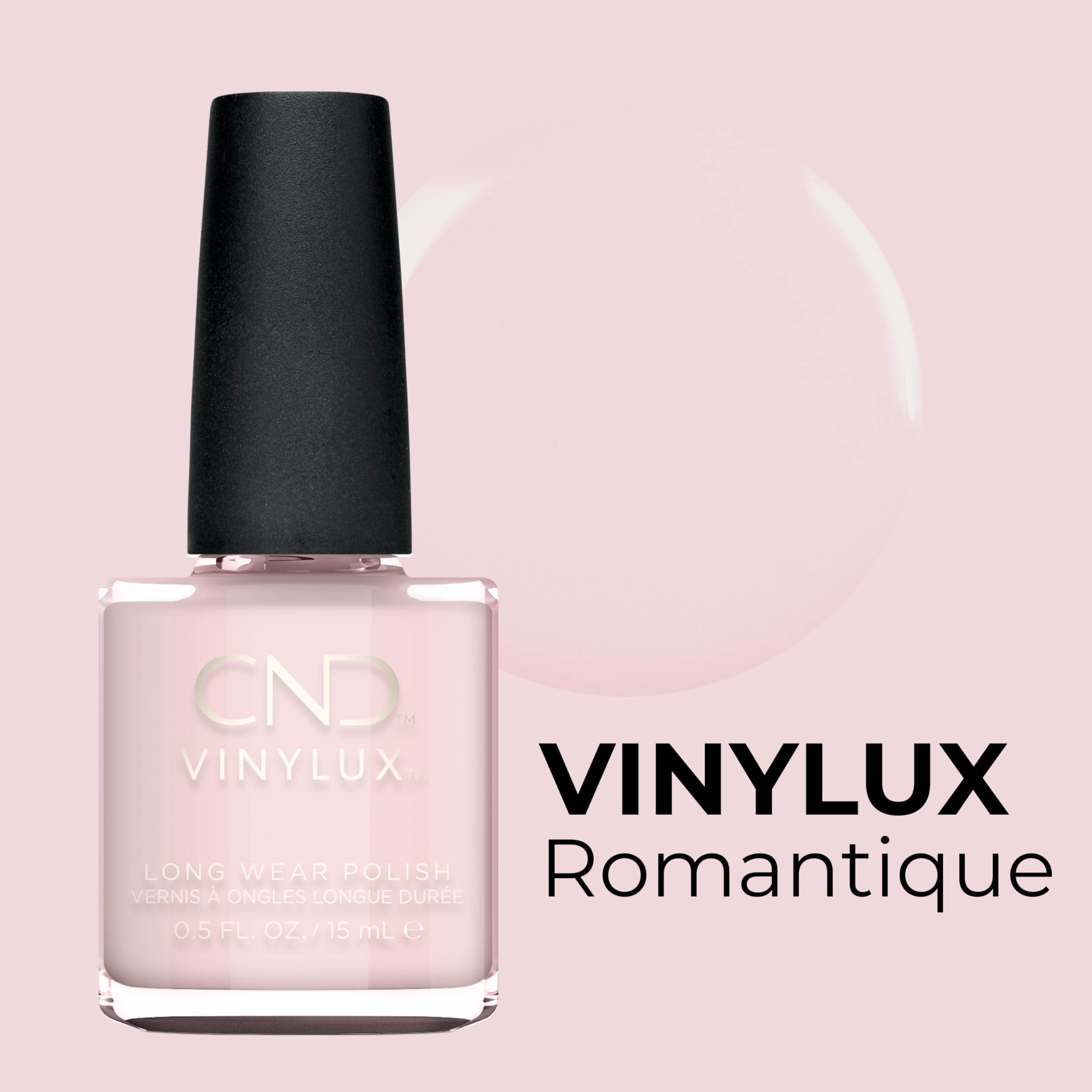 Creative Nail Creative Nail Design Vinylux Nail Lacquer, Romantique, 0.5 Fluid Ounce