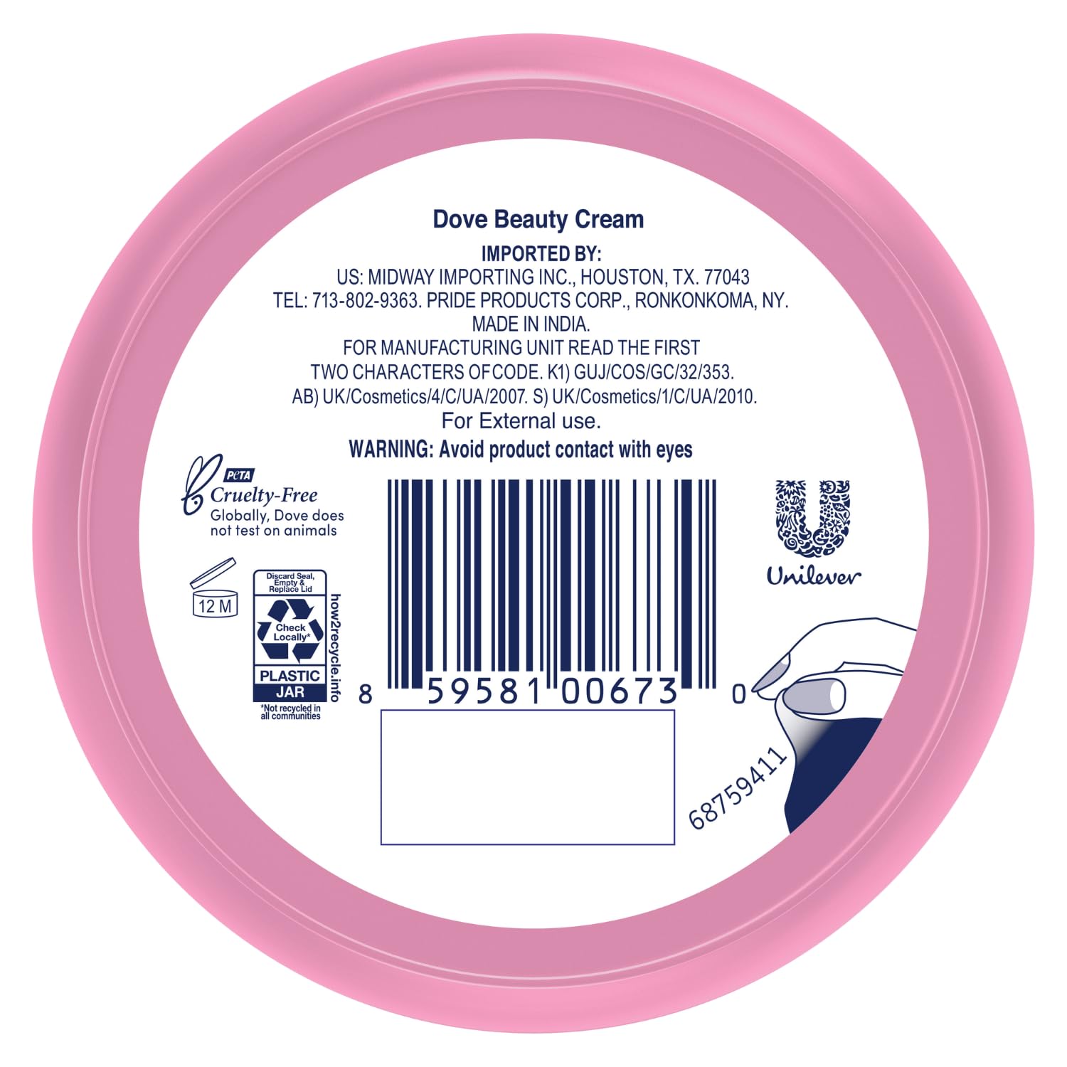 Dove Body Love Beauty Cream, Lightweight, Fast-Absorbing Face and Body Cream for Normal to Dry Skin, 24-Hour Moisture, Luxuriously Scented Face Cream, Hand & Body Lotion, 5.07 Fl Oz (Pack of 3)