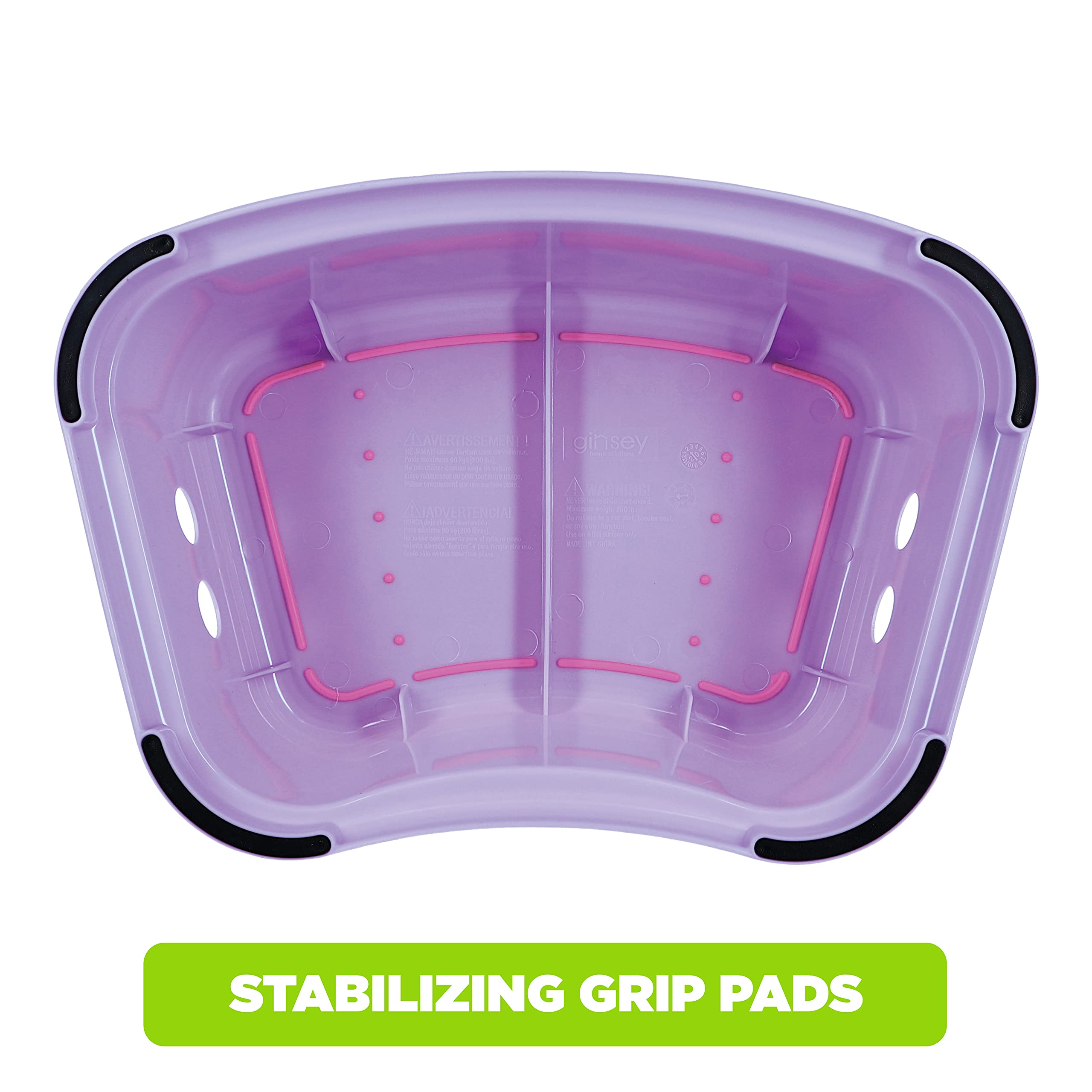 Disney Minnie Mouse Happy Helpers Bathroom Step Stool for Kids Using The Toilet and Sink - Kids Step Stool, Potty Training, Non-Slip, Bathroom, Kitchen, Lightweight