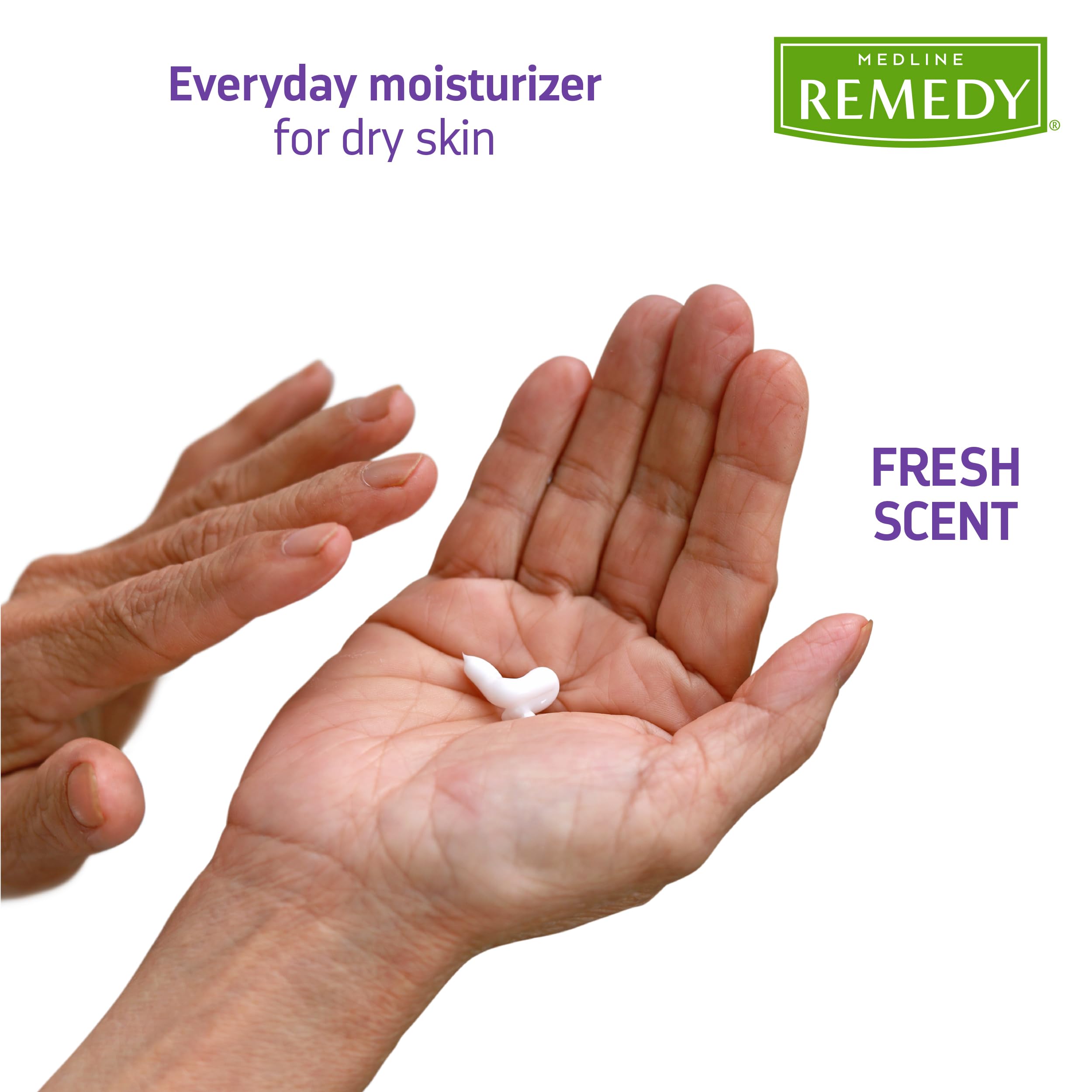 Medline Remedy Essentials Moisturizing Body Lotion (1 Gallon Bottle), 1 Count, Fresh Scent, Hydrating, Non-Greasy, For Dry Skin, Hypoallergenic, Men, Women, Elderly