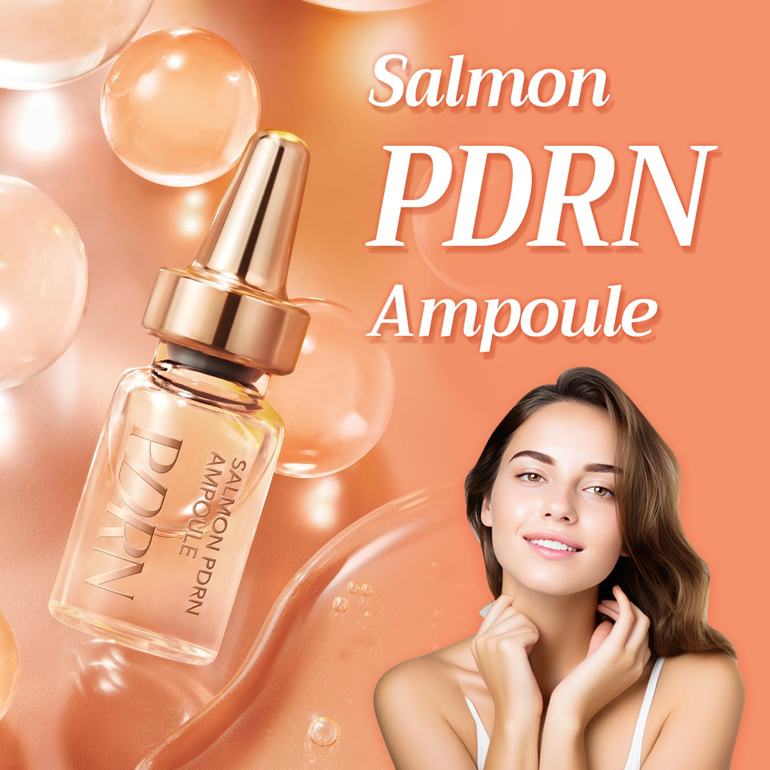 Dermanex Cell Fusion C Salmon PDRN Ampoule 7 days (100% Authentic) Moisture Skincare Gift Set- Korean Skincare Luxury Premium High-end Hydrating Anti Aging Serum