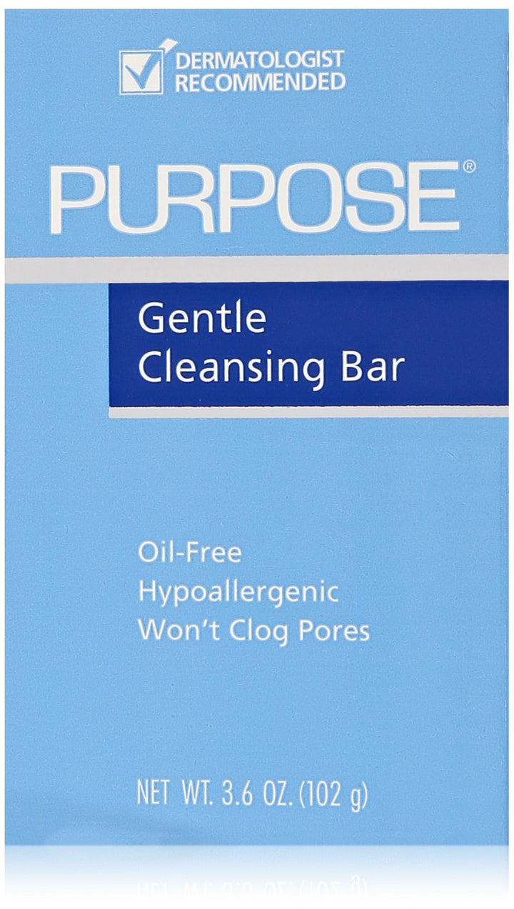 Johnson and Johnson Purpose Gentle Skin Cleansing Bar Soap - 3.6 Oz (Pack of 6)