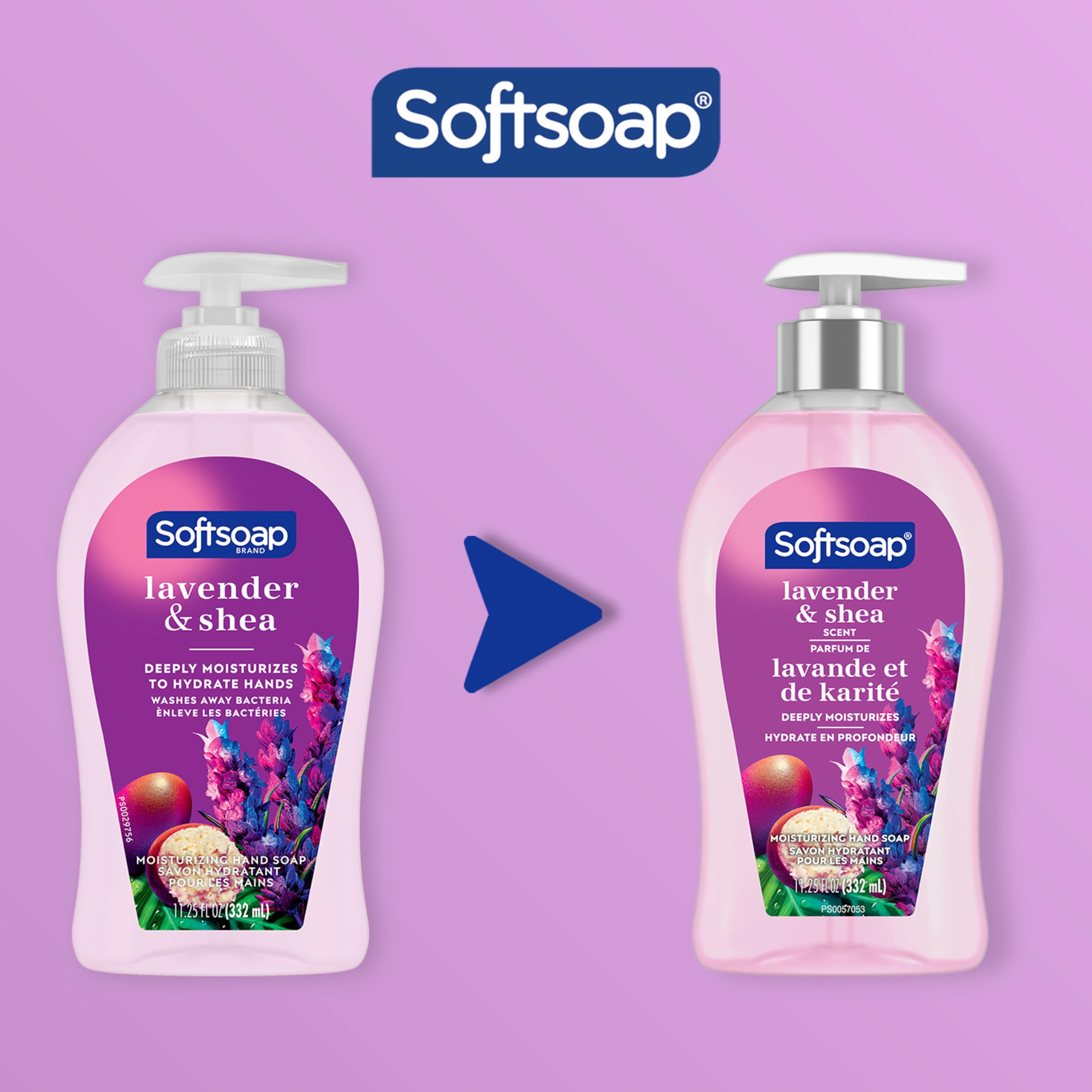 Softsoap Deeply Moisturizing Liquid Hand Soap, Lavender & Shea Butter - 11.25 Fluid Ounce, 6 Packs