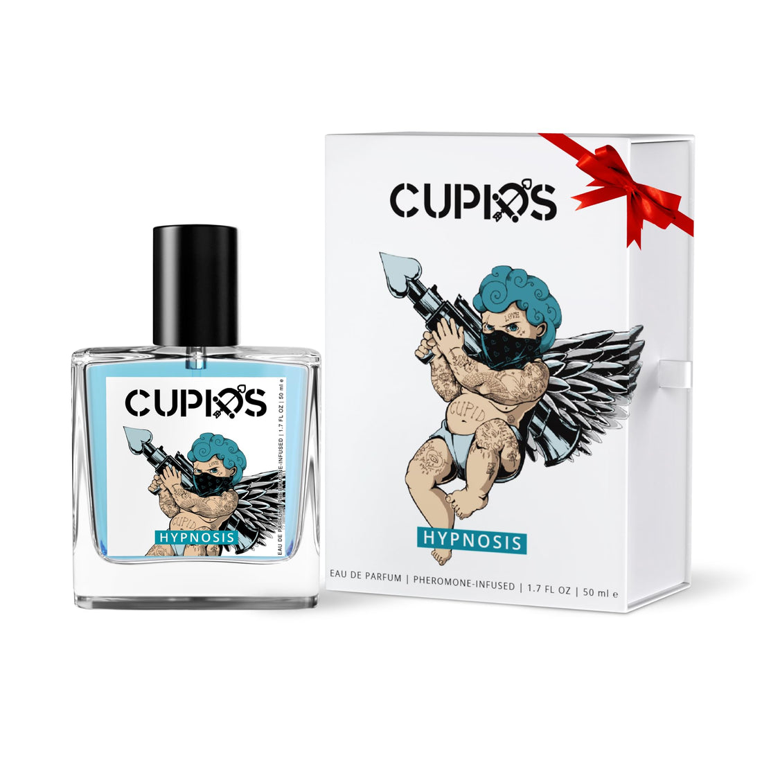 Cupids Original EDP Hypnosis 2.0 Pheromone-Infused Cologne for Men - Pheromone Perfume for Men Fragrance 50ml