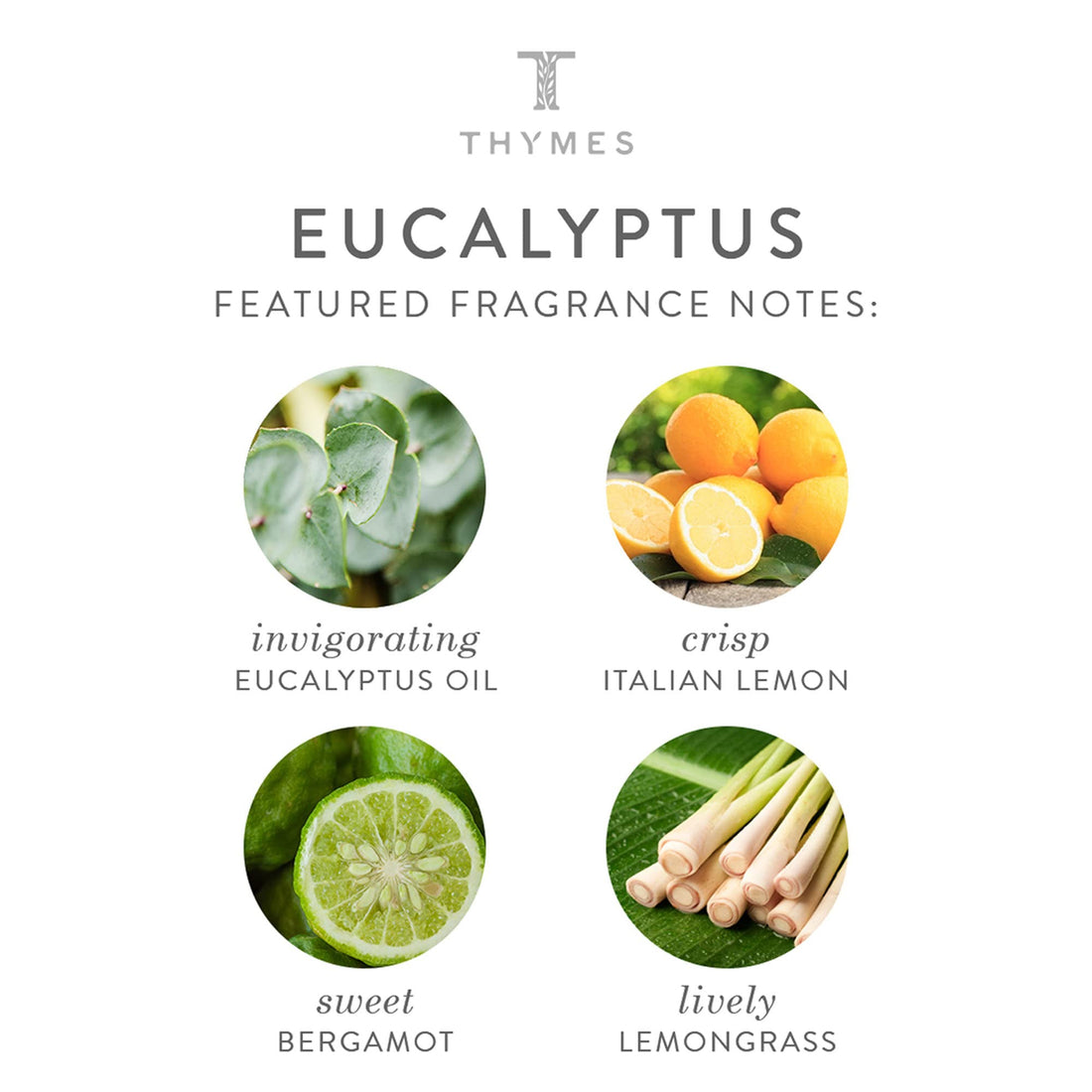 Thymes Cologne Eucalyptus 1.75-Ounce Bottle
