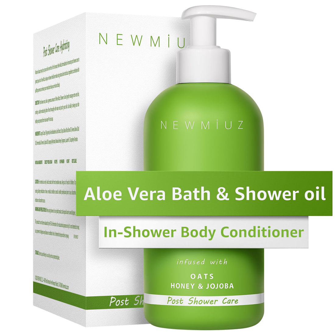 New Miuz Wet Skin Moisturizer In Shower Oil Body Conditioner Natural Post Shower Care for Body Legs Soft Skin 2 in 1 Soothing Bath Oil Self Care Spa Gift