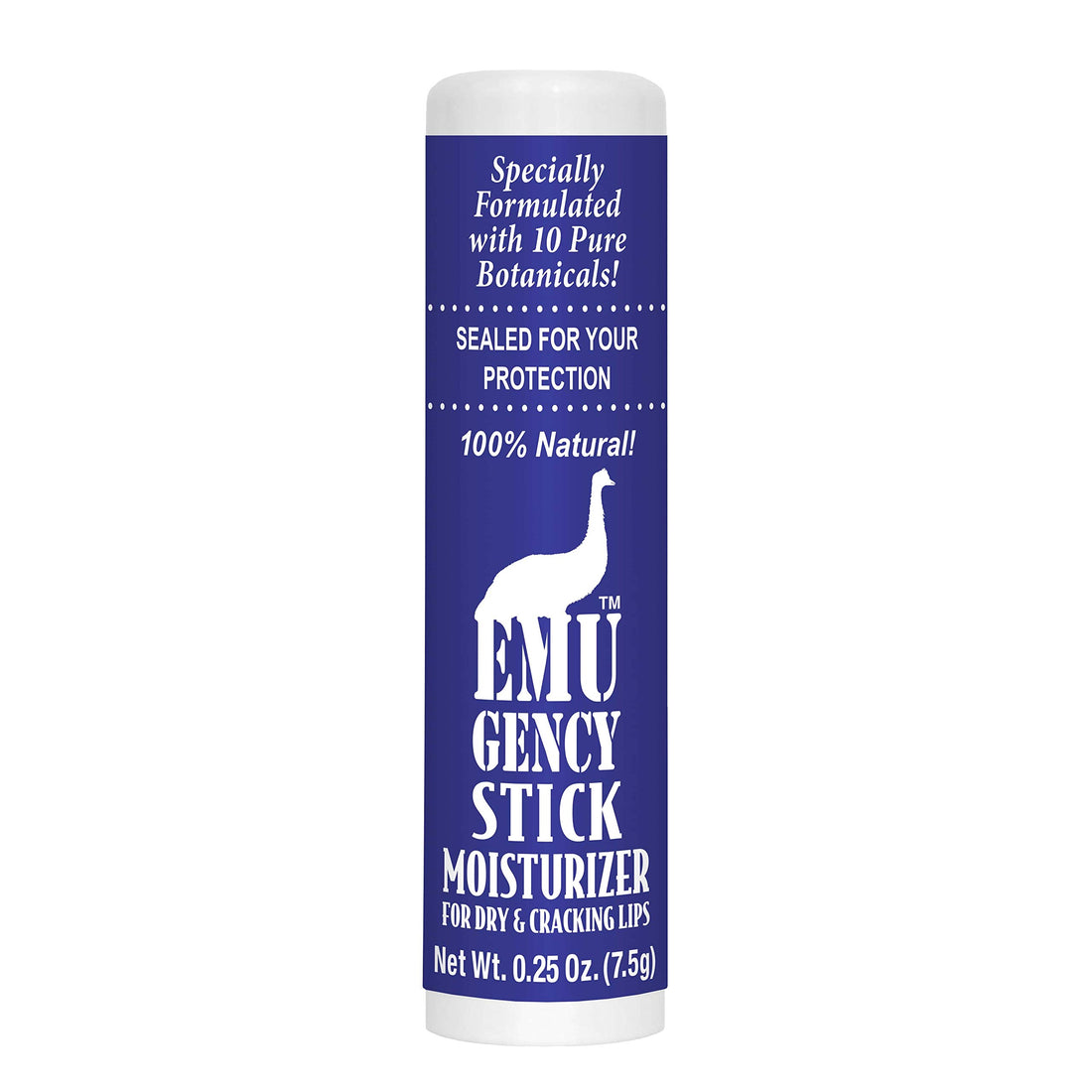 EMUgency All Purpose First Aid Stick - Portable first aid in a convenient tube - Soothing all natural emu oil helps relieve bug bites, bee stings, minor cuts and burns, poison ivy and rashes, chapped and itchy skin - Great multipurpose balm for kids