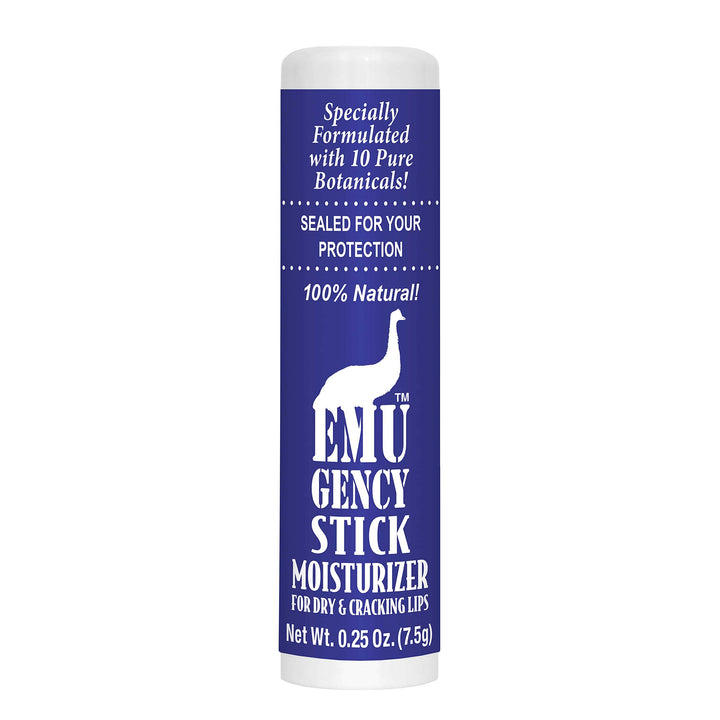EMUgency All Purpose First Aid Stick - Portable first aid in a convenient tube - Soothing all natural emu oil helps relieve bug bites, bee stings, minor cuts and burns, poison ivy and rashes, chapped and itchy skin - Great multipurpose balm for kids