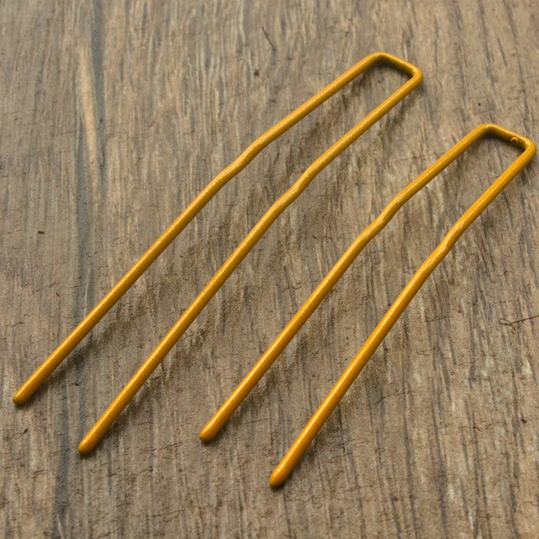 Hairpins for Bun ROCST Bobby Pins Clips for Ballet Woman girl Hairdressing salon (2 inch, Brown12pcs) (Blonde, 3 inch (Pack of 12))
