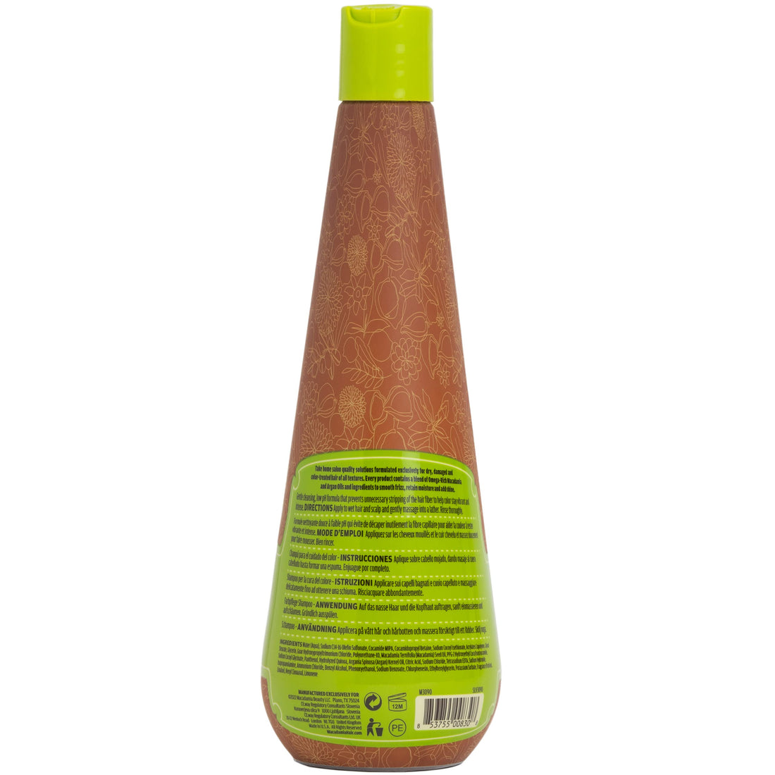 Macadamia Natural Quinoa Shampoo with Argan Oil for Color-Treated Hair - Enhances Shine, Strength, and Color Retention