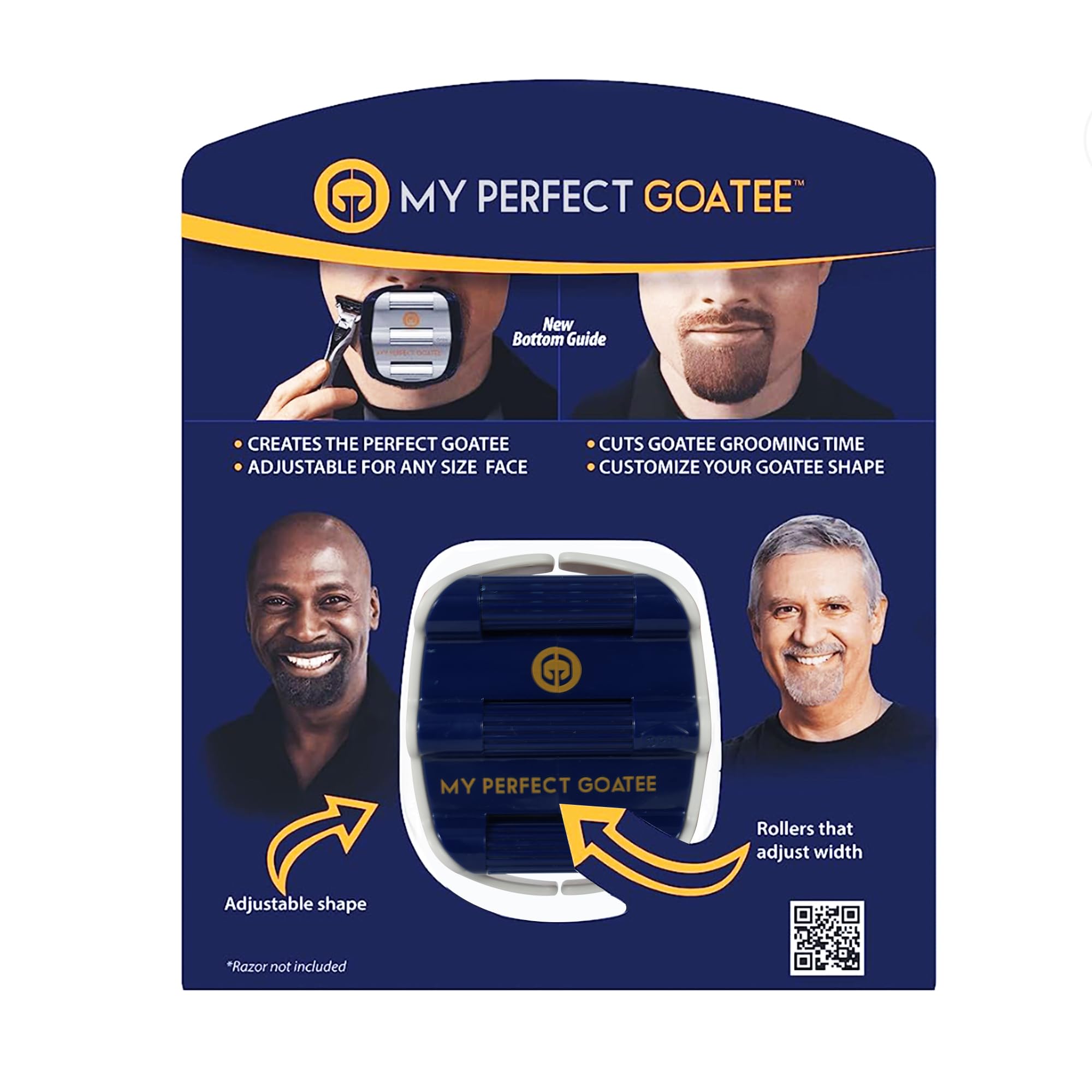 Goateesaver - The Goatee Shaving Template