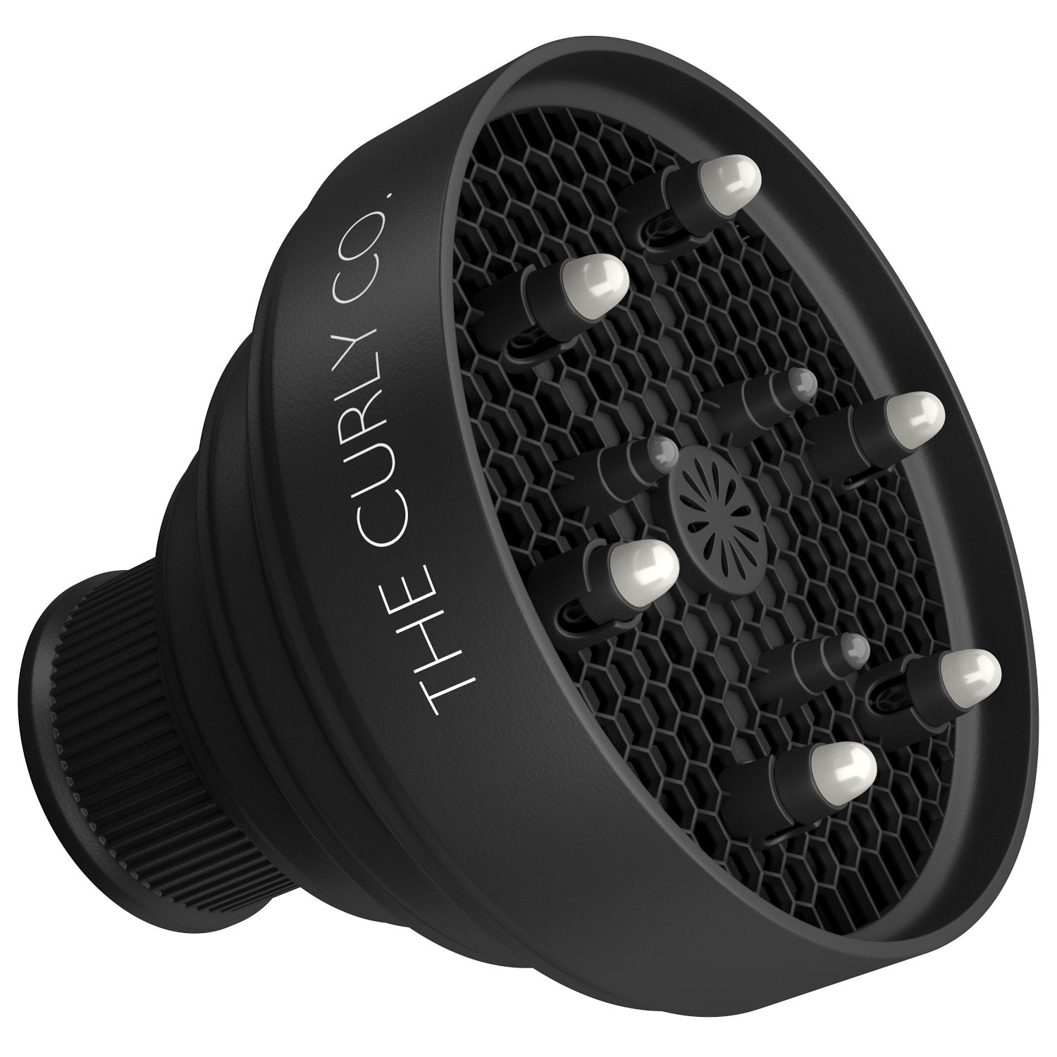 Collapsible Hair Diffuser By The Curly Co. For Hair Dryers With The Curly Co. 100% Satisfaction Guarantee