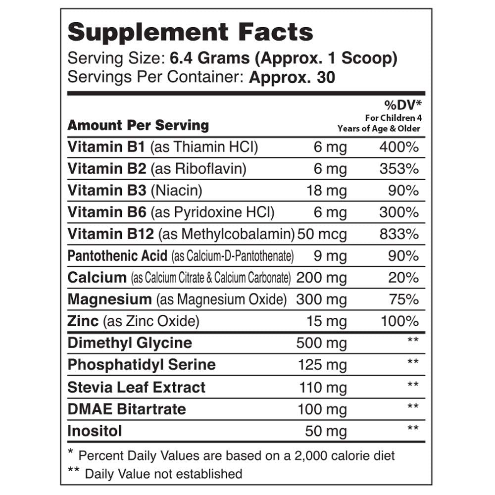 Zahler KidsActive, Kids Concentration Formula Powder, All Natural Children’s Supplement Supporting Focus, Certified Kosher, 30 Servings Fruit Punch Flavored Powder