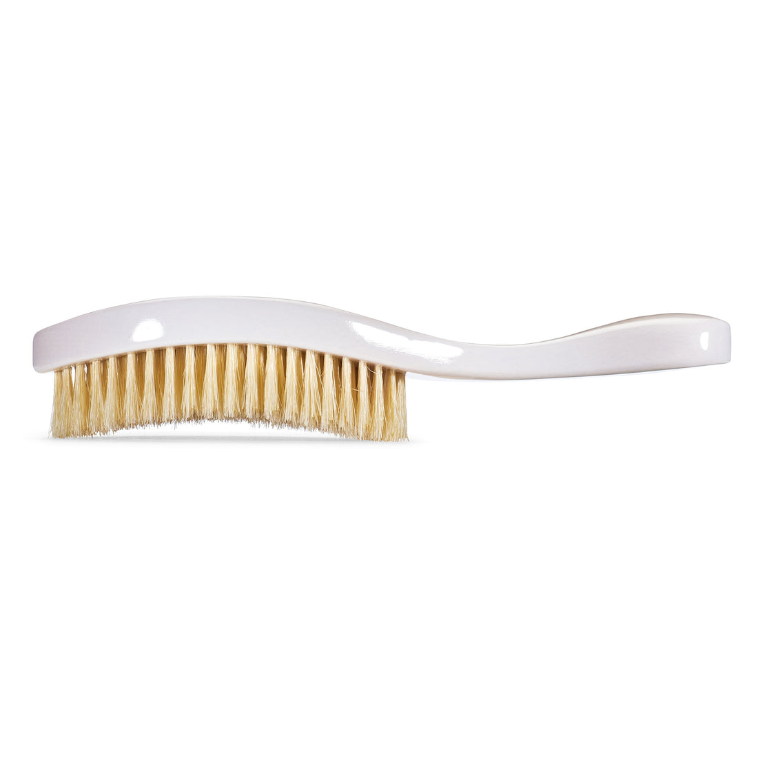 Torino Pro Wave Brush #640 By Brush King - Soft Curve 360 Waves Brush - Soft Wave Brush - Made with 100% Boar Bristles - True Texture Soft - Great for Polishing/Laying Down Frizz & Finisher