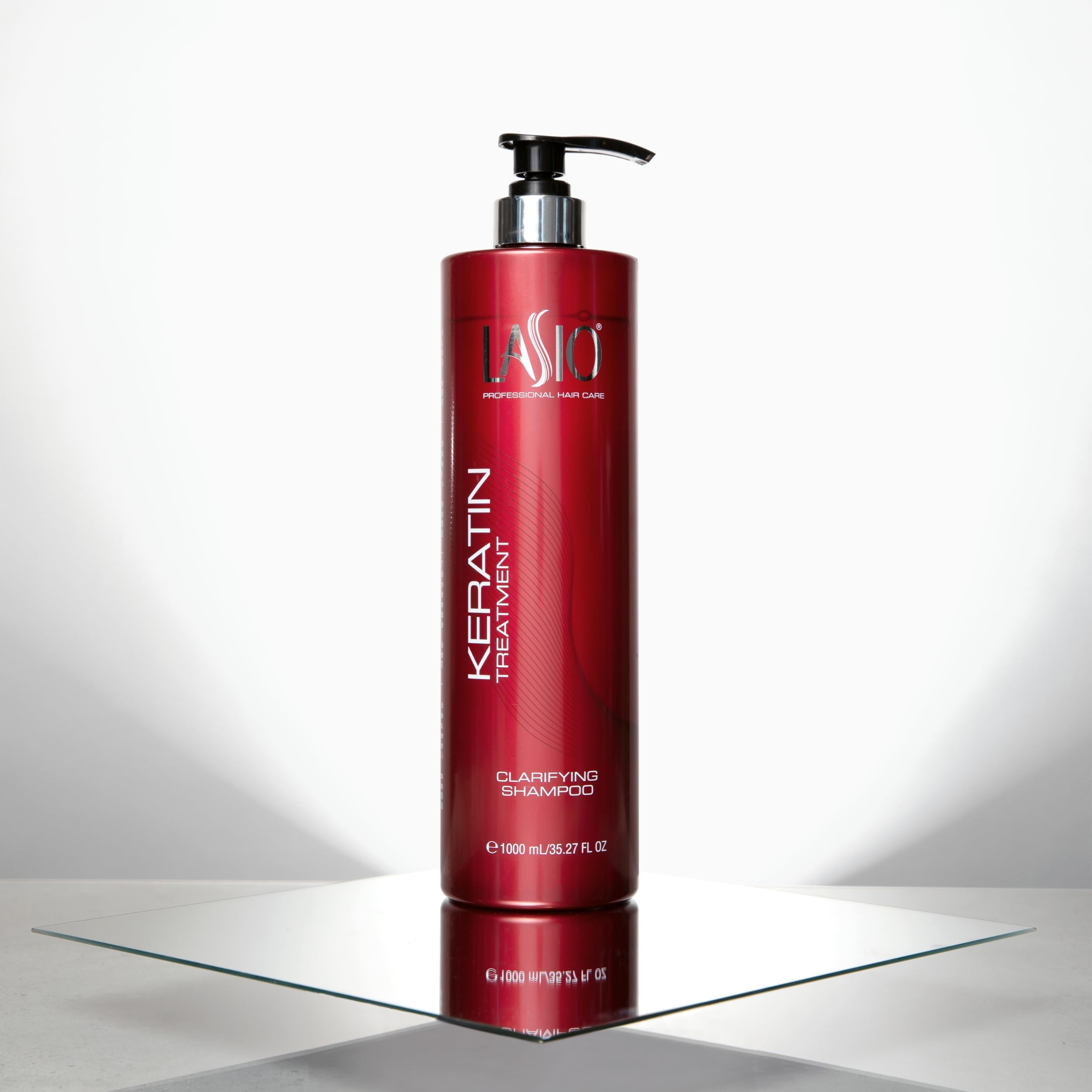 Lasio Clarifying Shampoo 35.27 Fl. Oz. Gently Removes Buildup & Residue, Non-Irritating Shampoo, Infused with Cocamide Oil