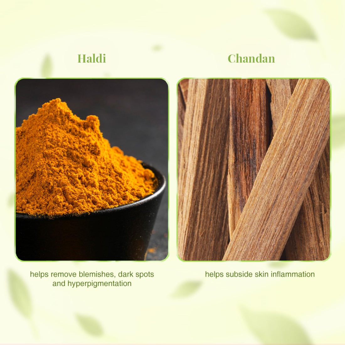 VLCC Ayurveda Skin Brightening Haldi & Chandan Face Wash -100ml- For Skin Brightening. Soap Free, Paraben and Synthetic colorant free.