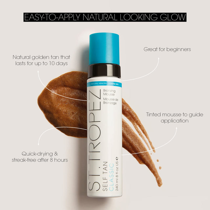 St. Tropez Self Tan Bronzing Mousse, 8 fl. oz.