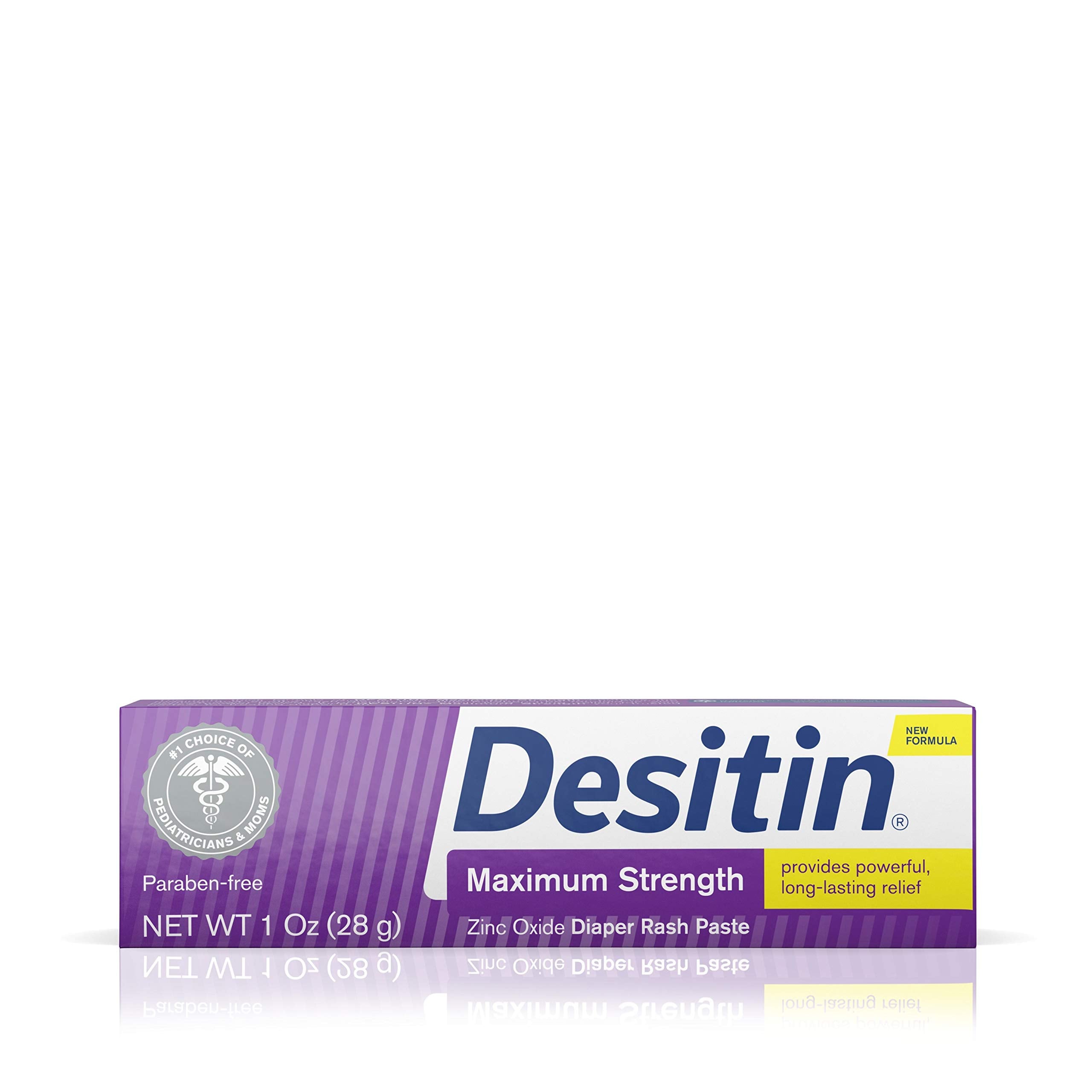 Desitin Diaper Rash Maximum Strength Original Paste, Travel Size, 1 Oz. Tube