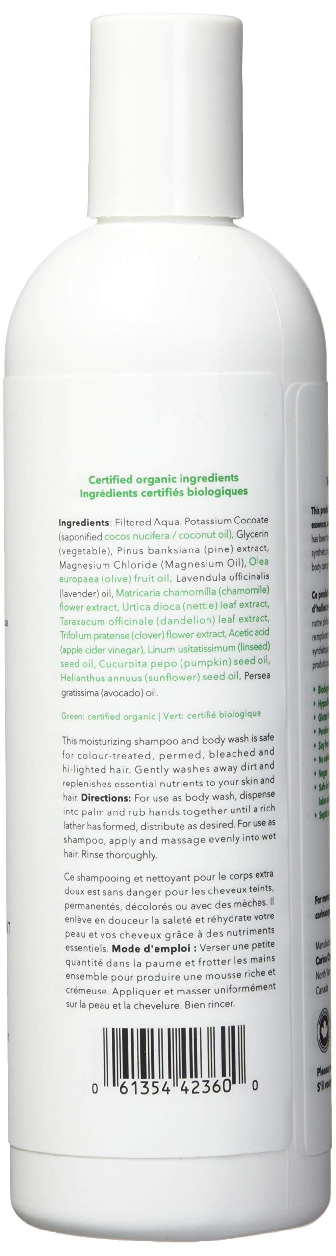 Carina Organics Lavender Shampoo & Body Wash