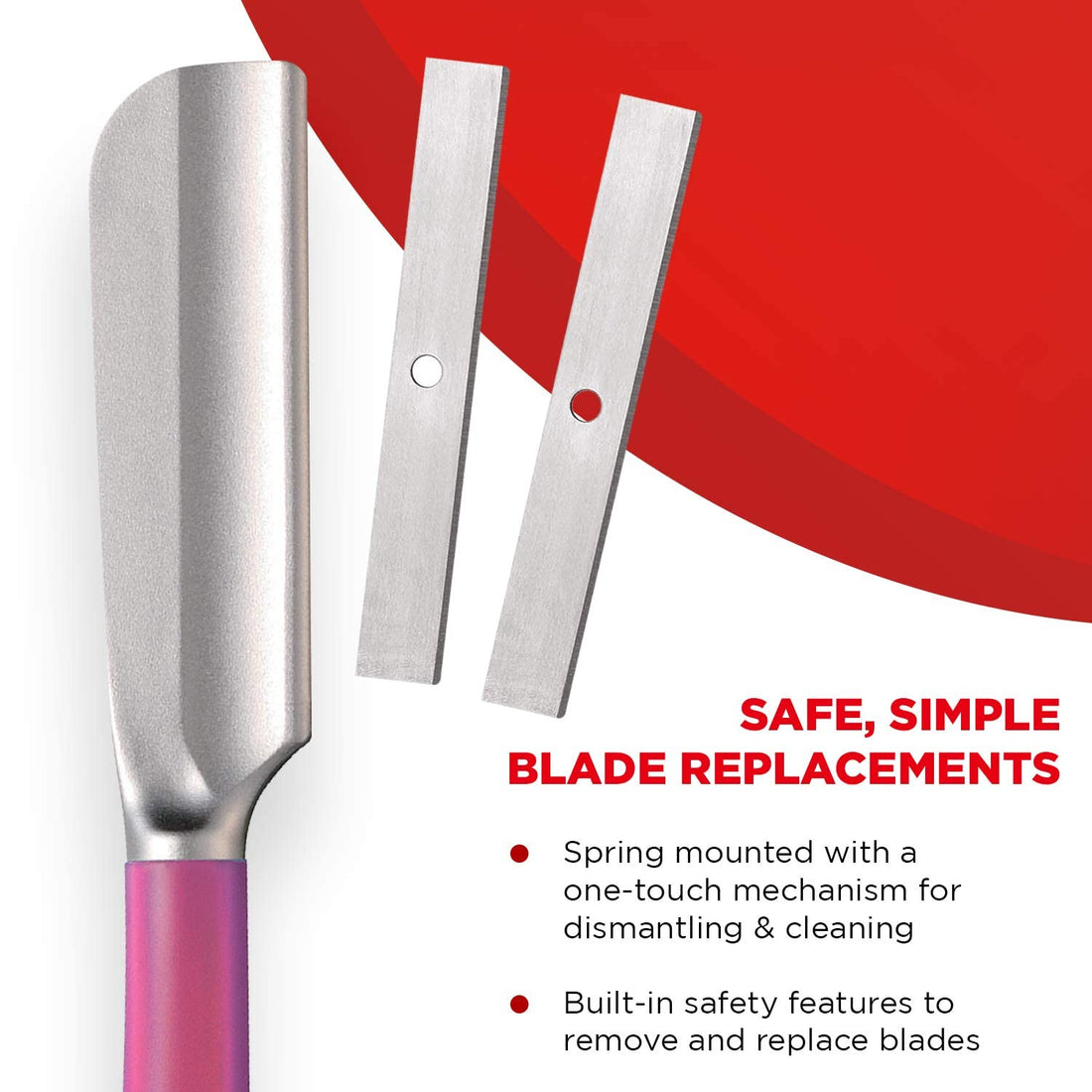 Feather SS Japanese Straight Razor, Wine