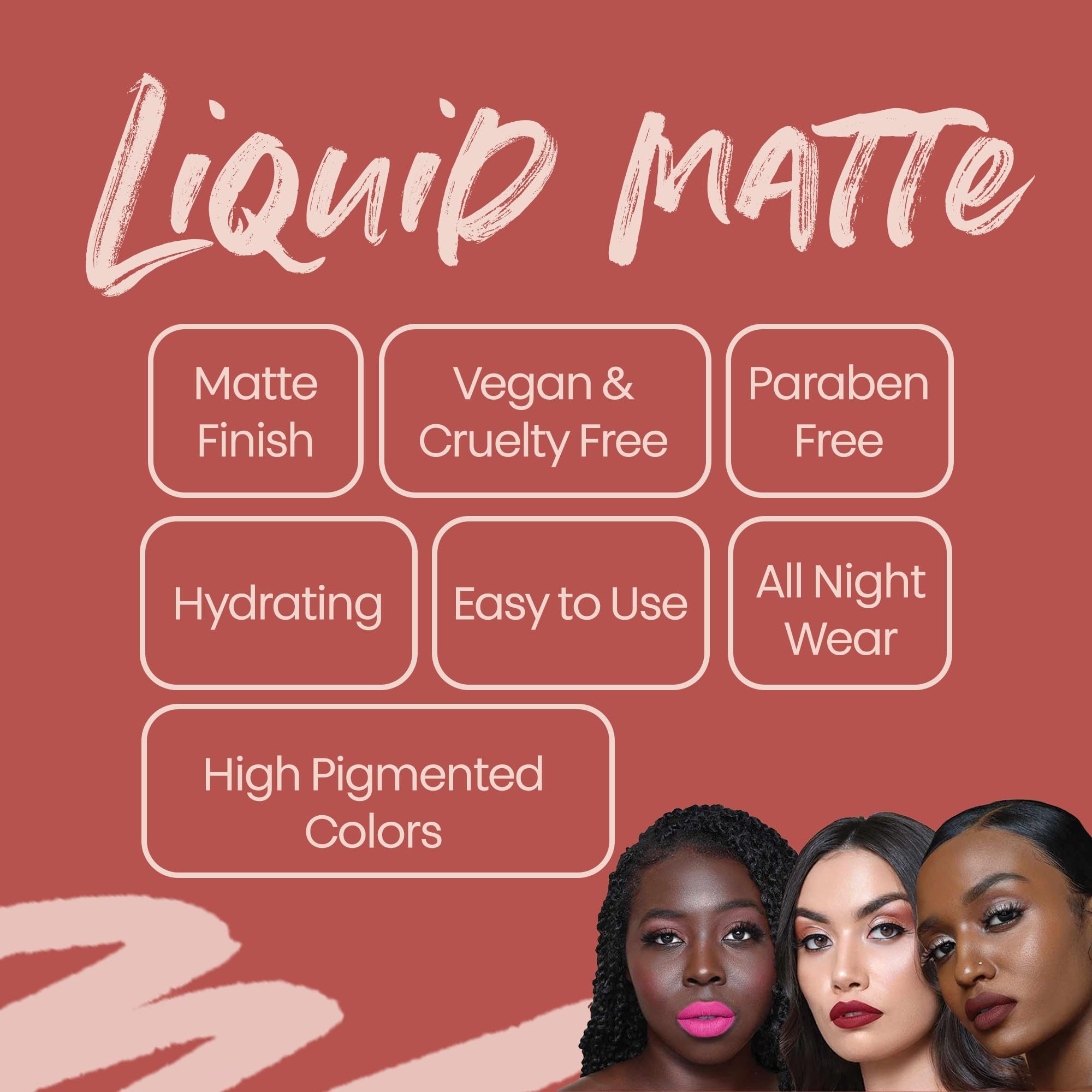 The Lip Bar Vegan Liquid Matte Lipstick | Bawse Lady