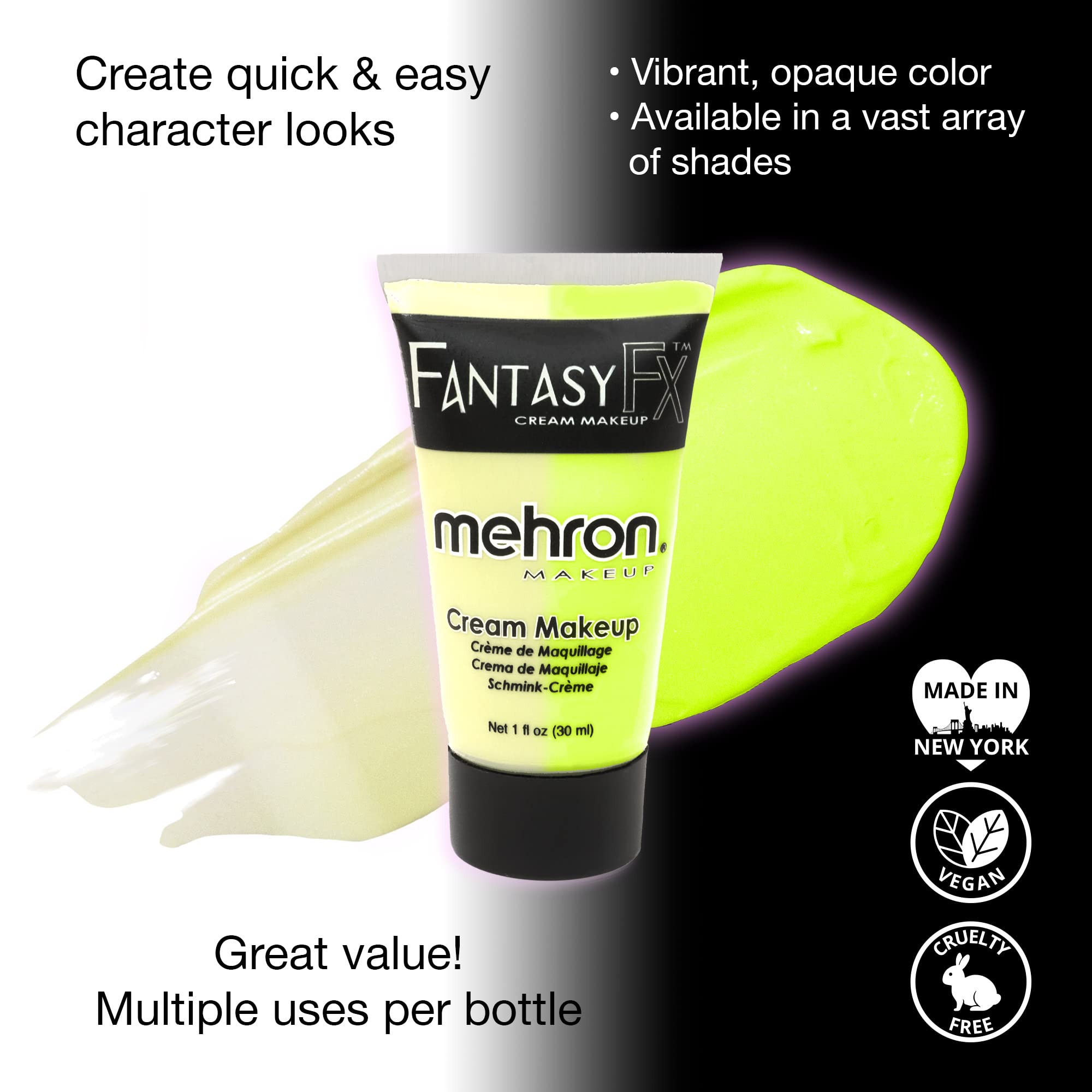 Mehron Glow in Dark Fantasy FX Make Up Kit