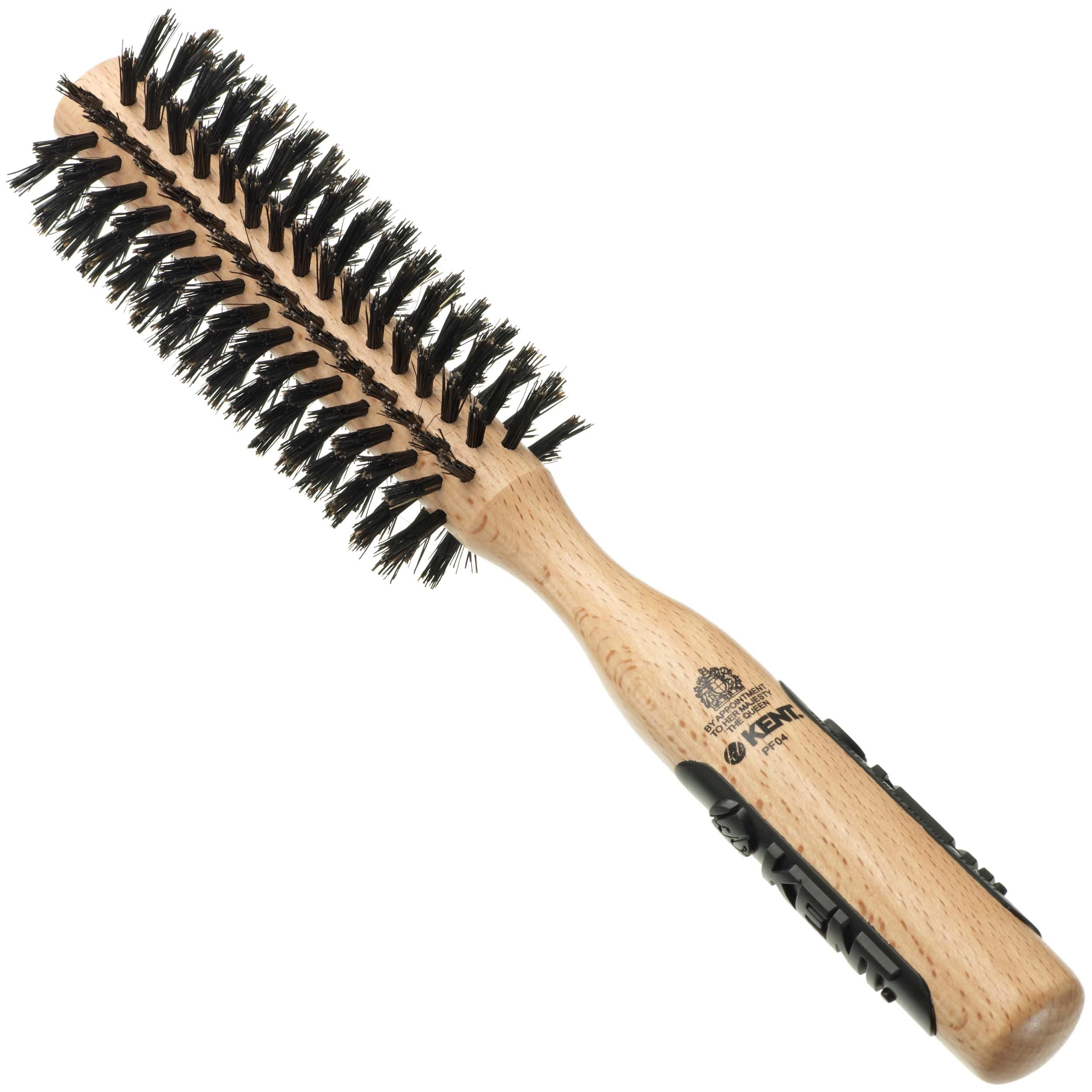 Kent Pure Bristle Small Radial Brush, Wood