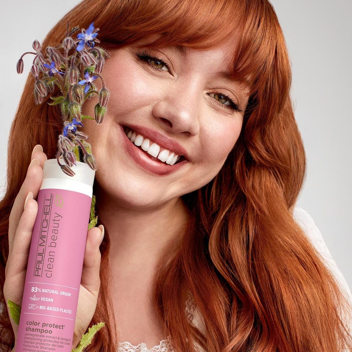 Paul Mitchell Clean Beauty Color Protect Shampoo, Gently Cleanses, Protects Hair Color, For Color-Treated Hair, 8.5 fl. oz.