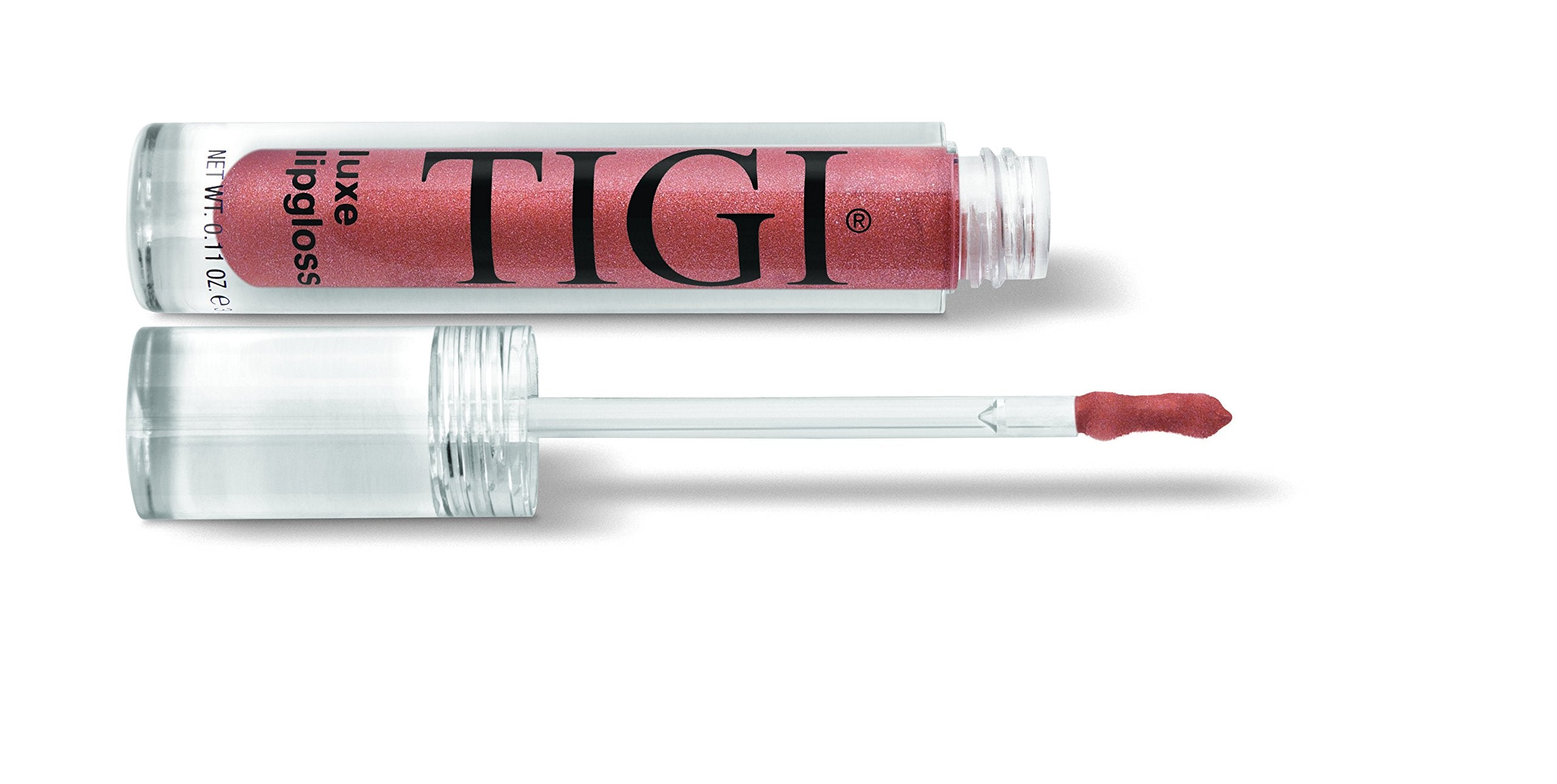 TIGI Cosmetics Luxe Lip-Gloss, Foxy, 0.11 Ounce