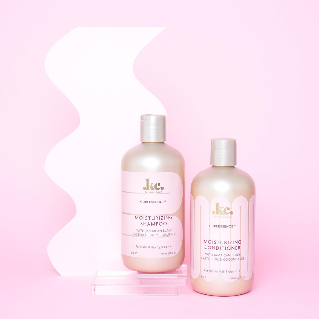 KeraCare CurlEssence Coconut Conditioner - 12 oz - With Jamaican Black Castor Oil & Coconut Oil - Increase Hair Moisture & Strength