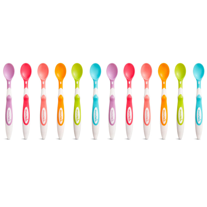 Munchkin® Soft Tip™ Baby Spoons, BPA Free, 12 Pack