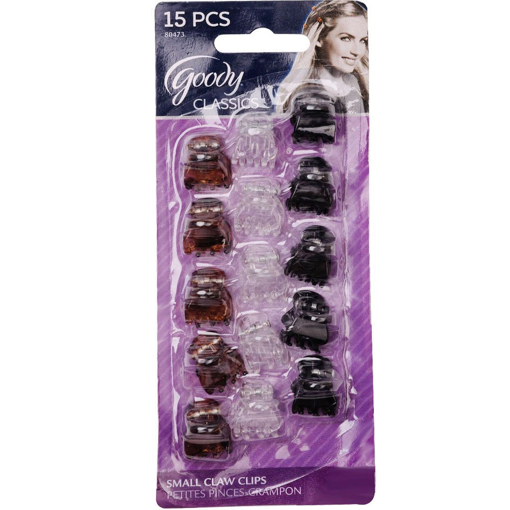 Goody Micro Claw Clip, Mini 15 On, 15 ct by Goody