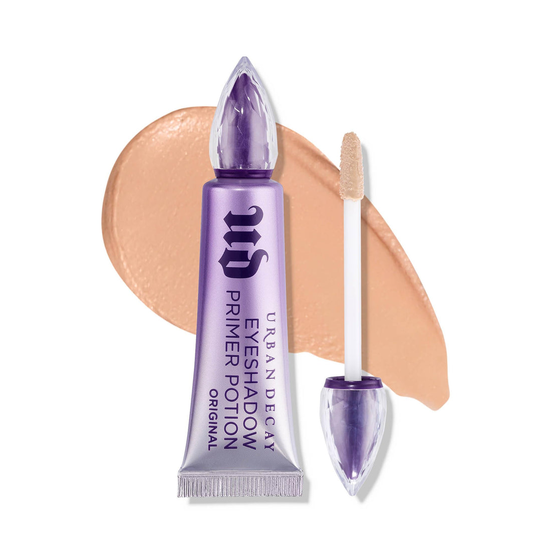 Urban Decay Eyeshadow Primer Potion - Nude Eyelid Base Primer, for Smooth & Crease-Resistant Eye Makeup, Waterproof & Long-Lasting, Translucent Shade, Universal for All Skin Tones - 0.33 fl oz