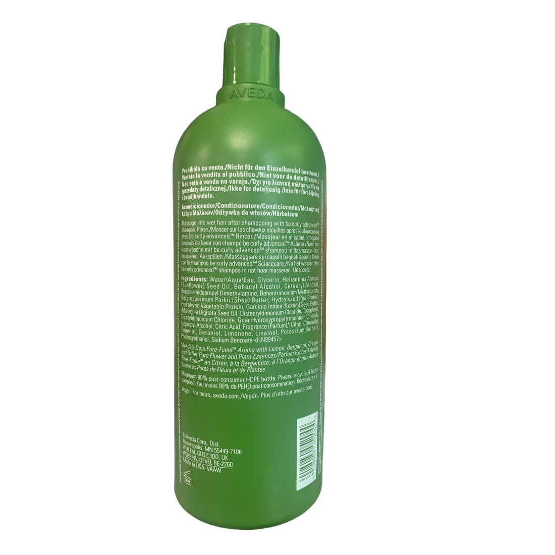 Aveda Be Curly Advanced Conditioner 33.8 Fl OZ, Beige