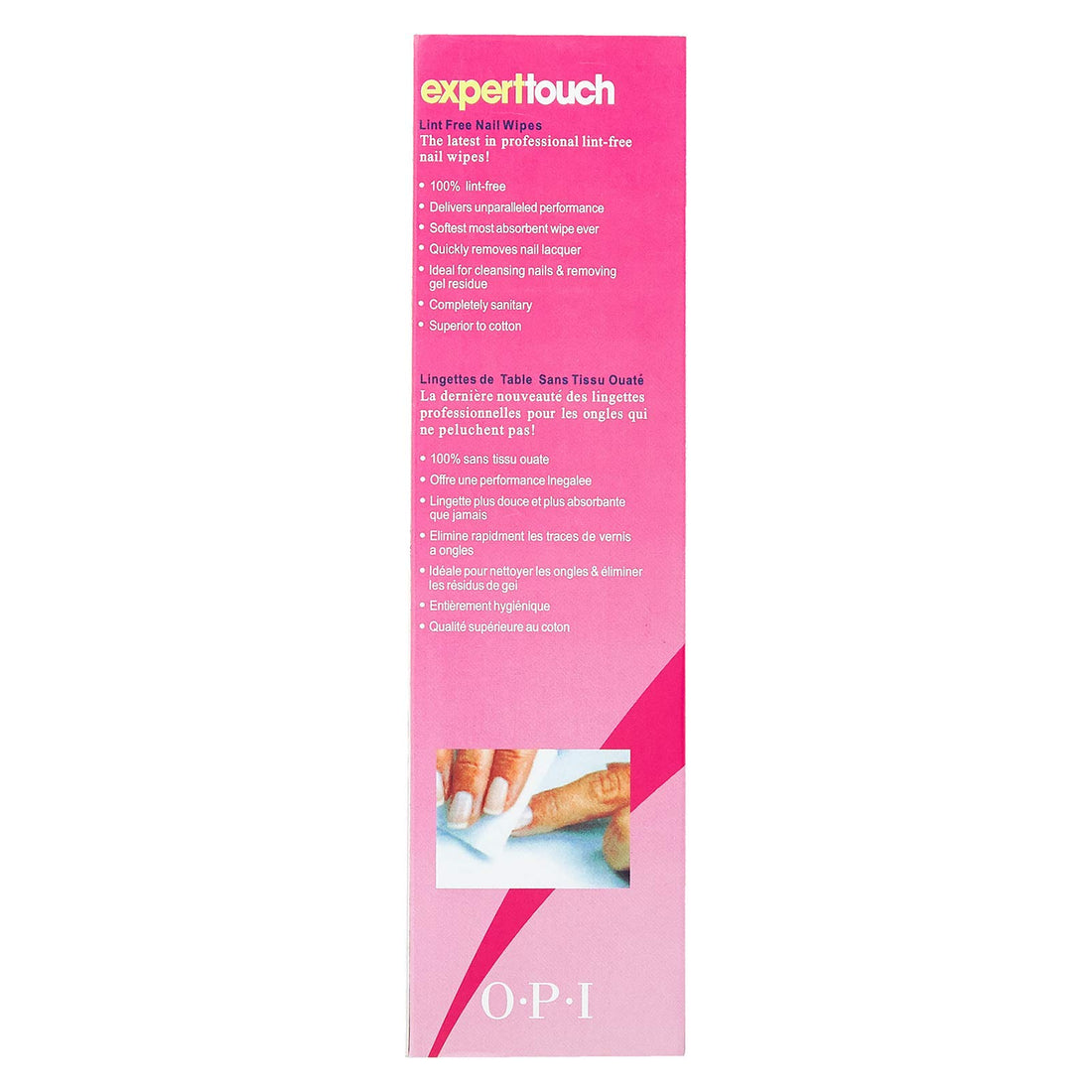 OPI Expert Touch Lint-Free Nail Wipes, 475 Count