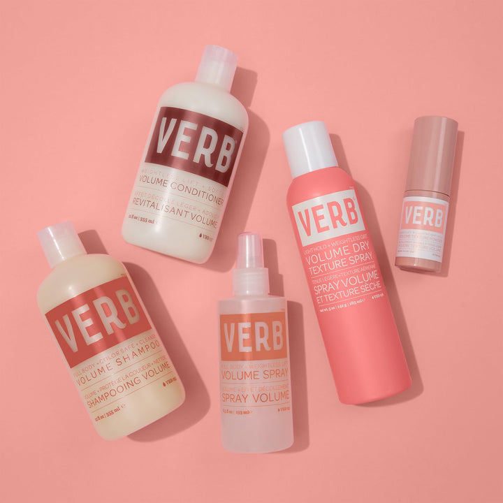 Verb Volume Shampoo & Conditioner Duo + Comb 12 oz
