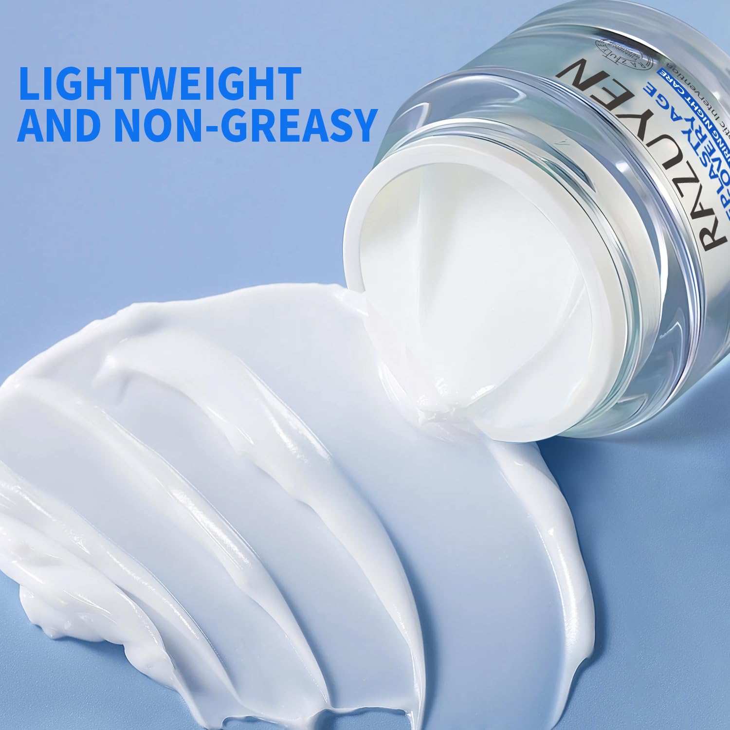 RAZUYEN Anti-Wrinkle Facial Night Cream with 9% Pro-Xylane, Anti-Aging Night Moisturizer for Face Hydrating,Firming and Restoring, Nighttime Skin Care, 1.01 Oz