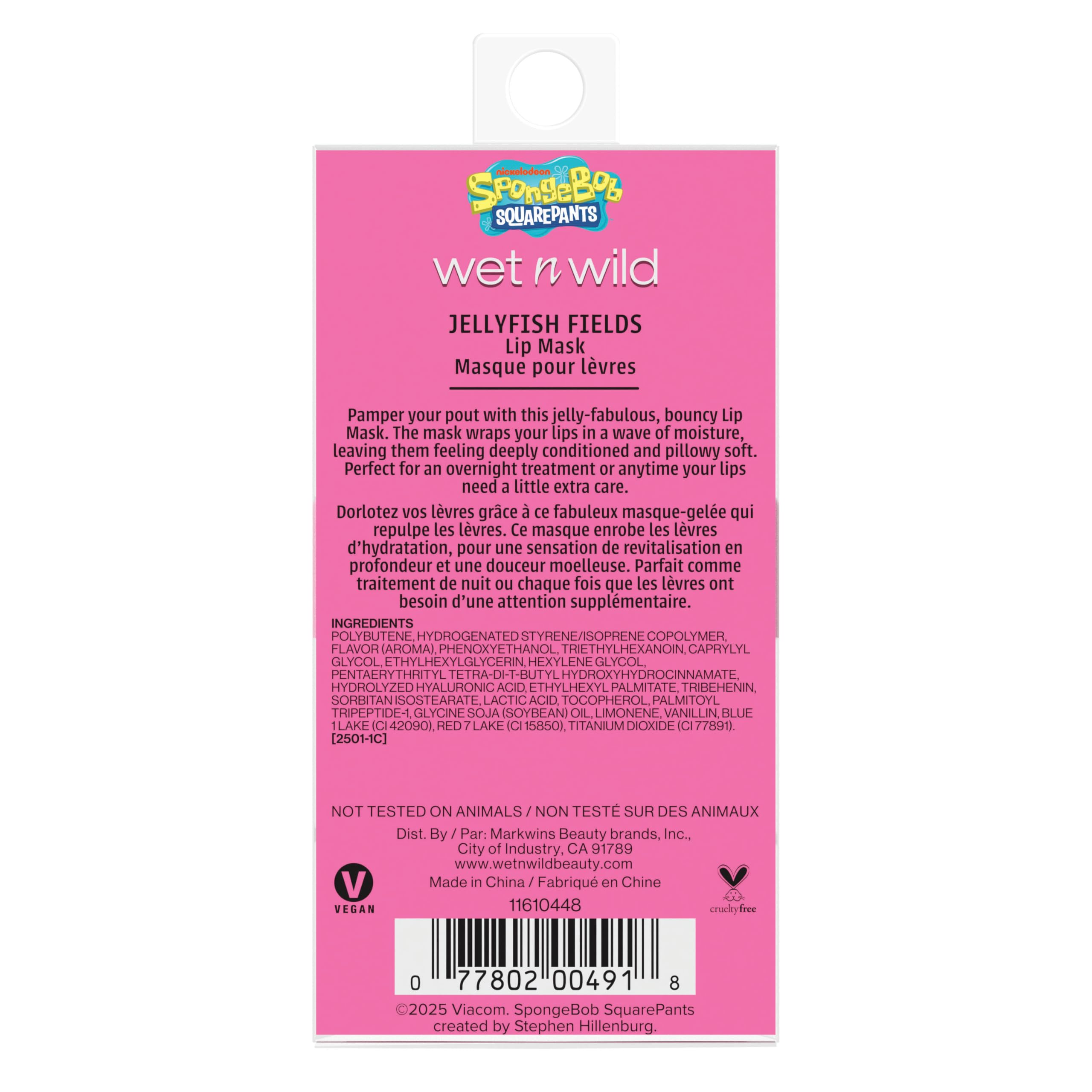 wet n wild Spongebob Lip Mask - Jellyfish Fields