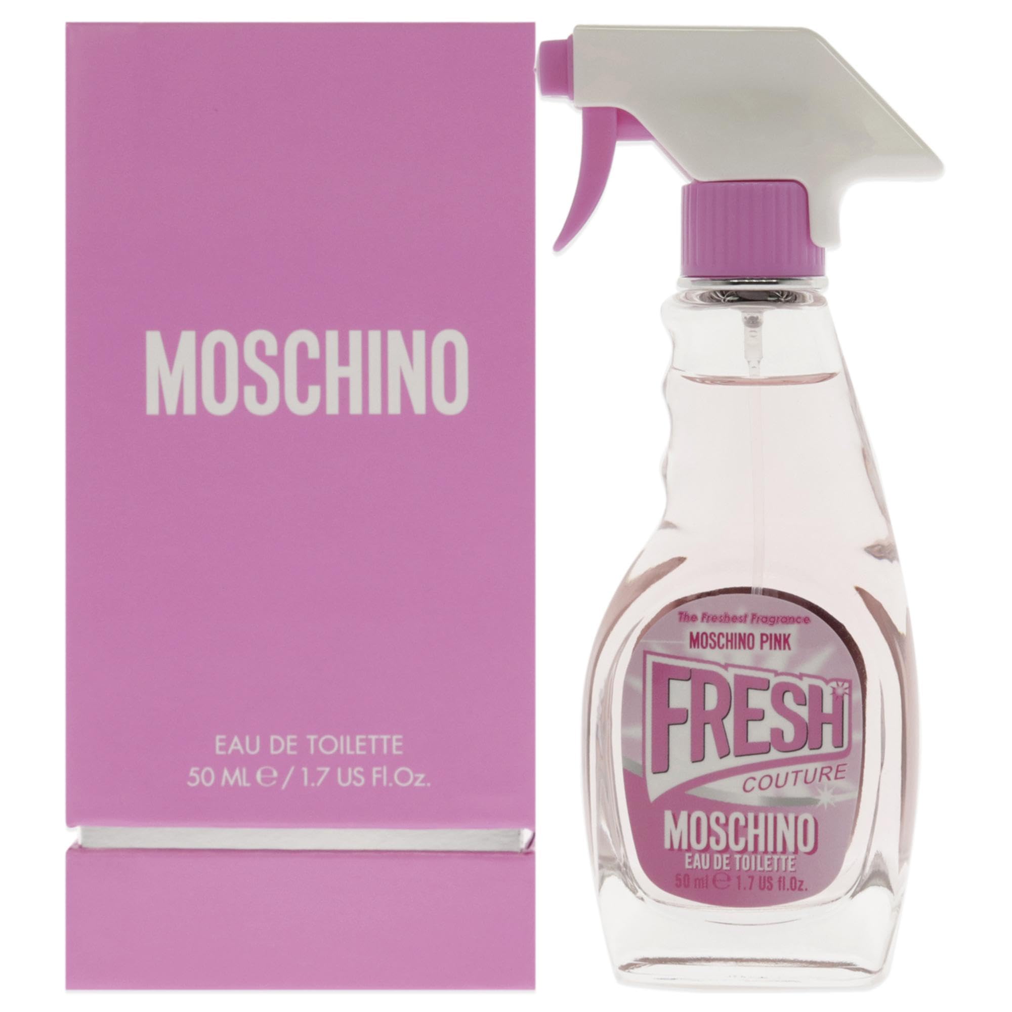Moschino Pink Fresh Couture Eau De Toilette for her, 50ml