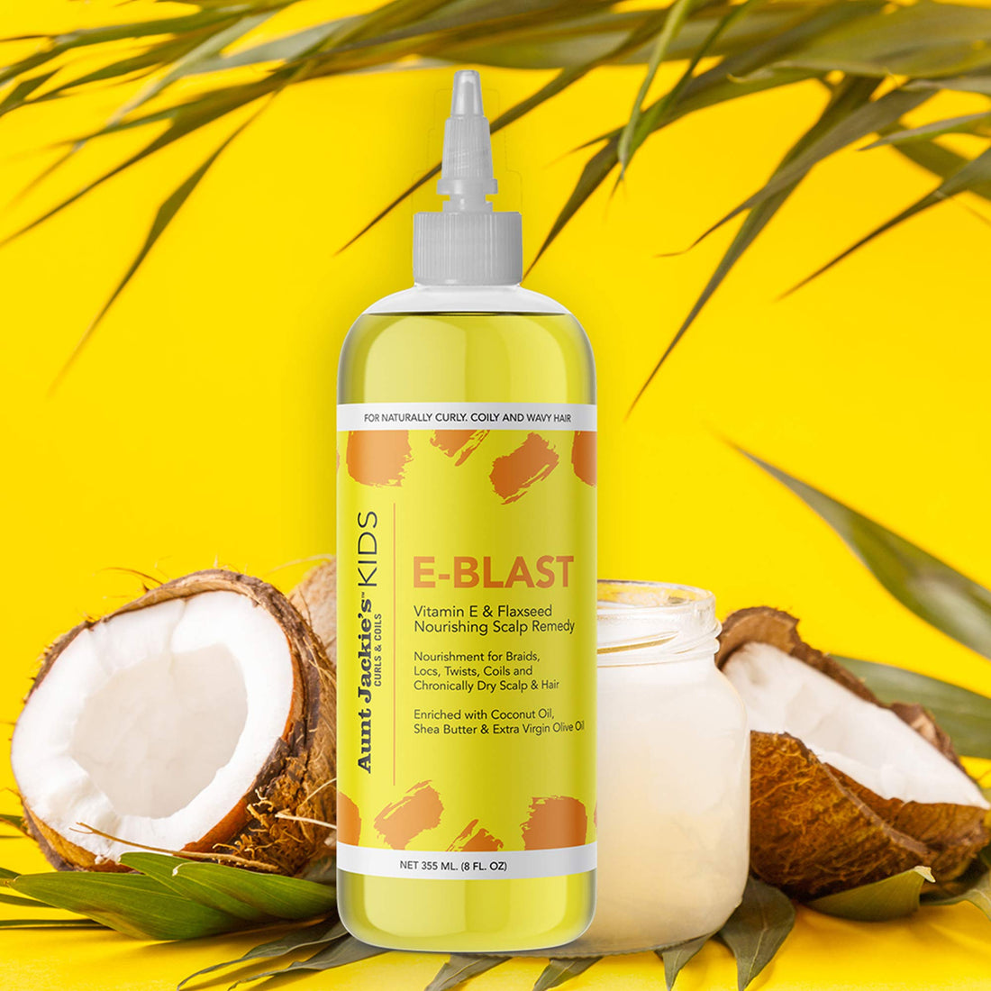 Aunt Jackies Girls E-Blast Vitamin E and Flaxseed Scalp Remedy