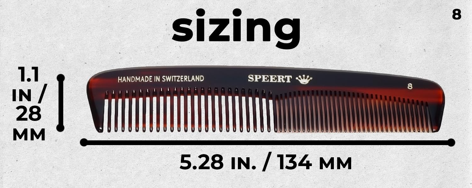 Hand-Made Tortoise Comb #8