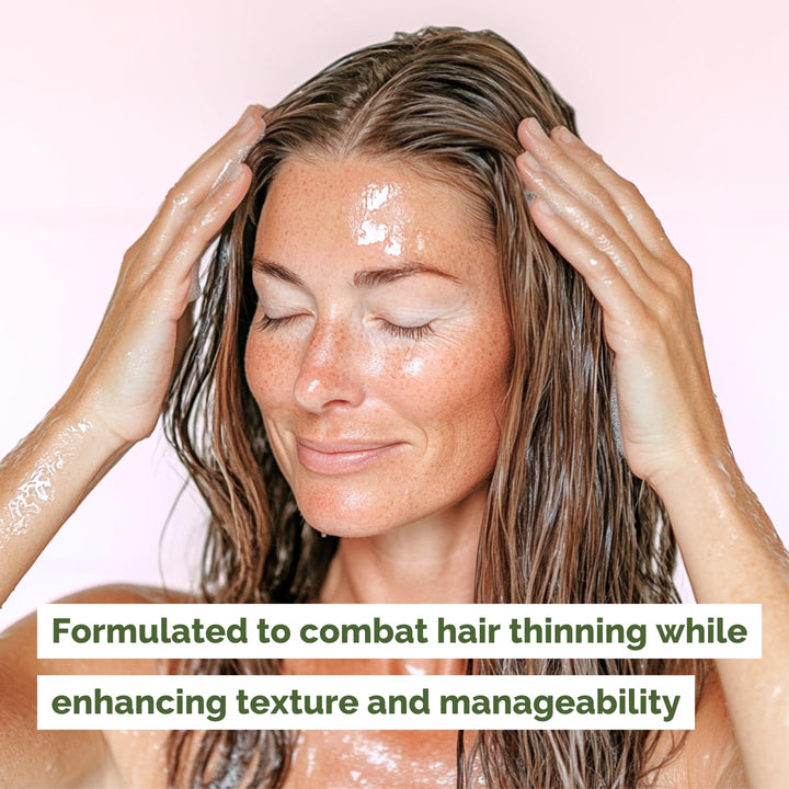 Just Nutritive Onion & Rosemary Conditioner for Hair Growth, Hair Loss, Oil Control, Thickening, Silicone-Free, Enriched with Red Onion Oil, Rosemary Oil for Fuller, Voluminous Hair - 16 Fl Oz