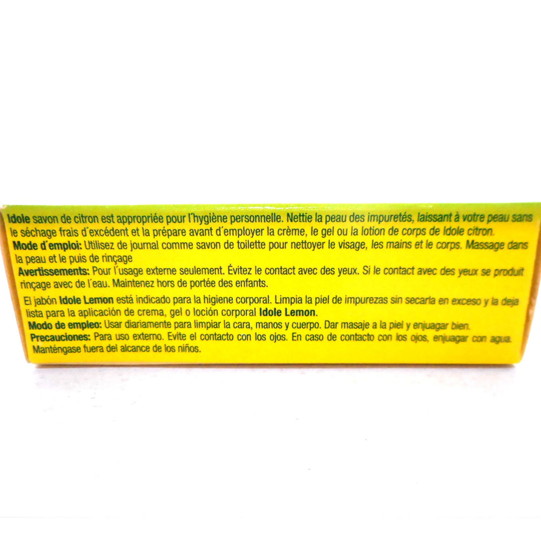 Idole Exfoliating Soap Lemom/Medium 2.82 Oz.