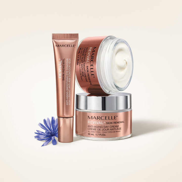 Marcelle Revival+ Skin Renewal Anti-Aging Smoothing Eye Contour Care, Hypoallergenic and Fragrance-Free, 0.5 fl oz