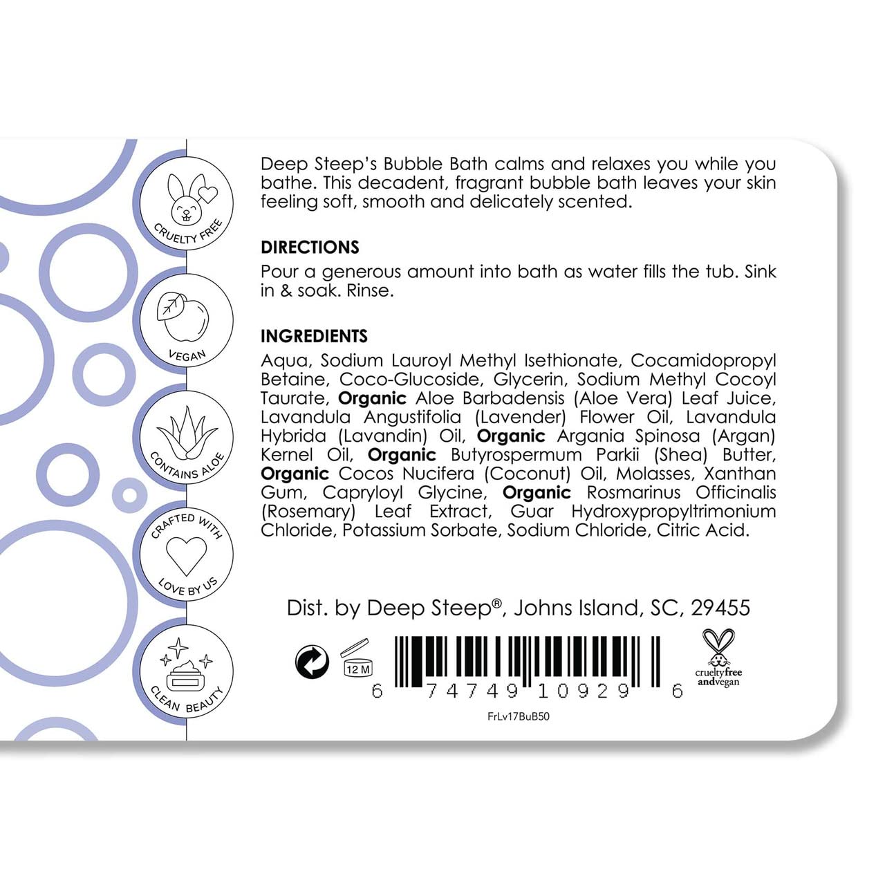Deep Steep Bubble Bath