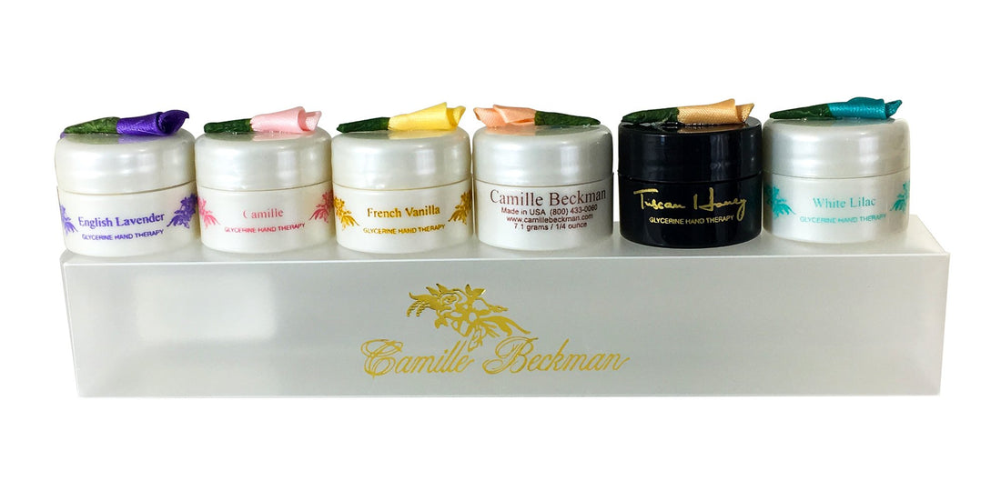 Camille Beckman Glycerine Hand Therapy Small Pot Travel or Gift Sampler
